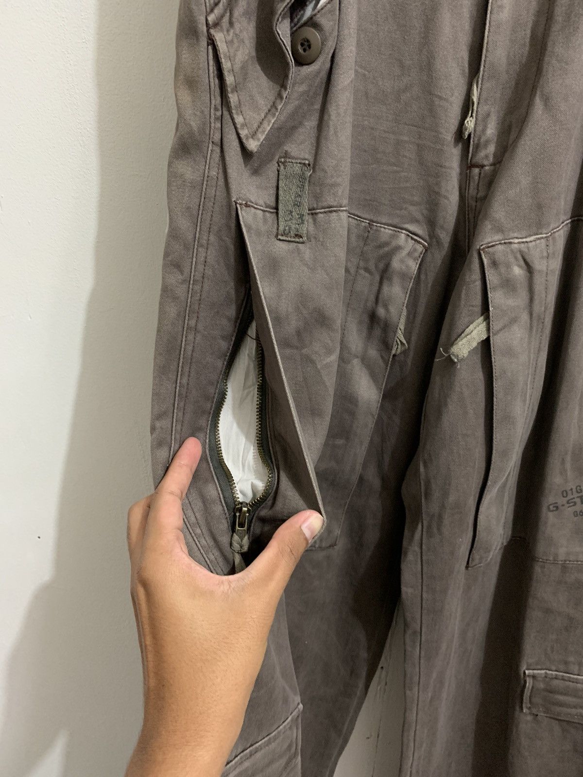 G-Star 🔥Offer🔥Gstar Raw Denim Cargo Multipocket Size US 33 - 6 Thumbnail