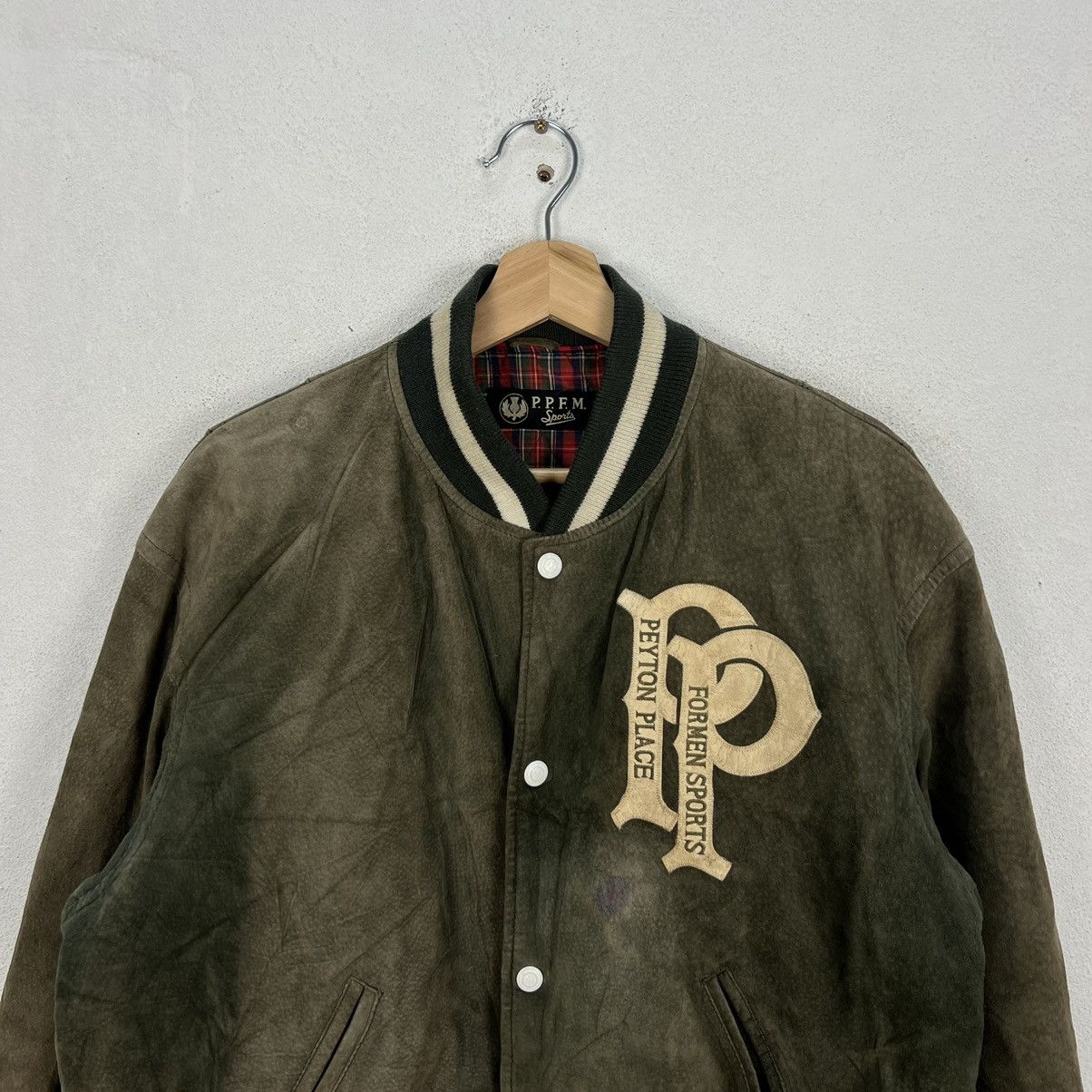 PPFM VINTAGE PPFM VARSITY BOMBER JACKET LEATHER BIG LOGO Size US M / EU 48-50 / 2 - 4 Thumbnail