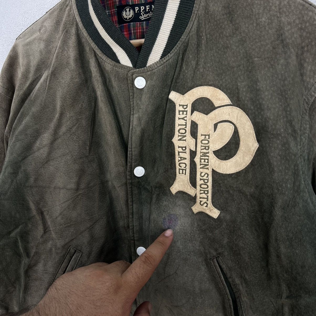 PPFM VINTAGE PPFM VARSITY BOMBER JACKET LEATHER BIG LOGO Size US M / EU 48-50 / 2 - 6 Thumbnail