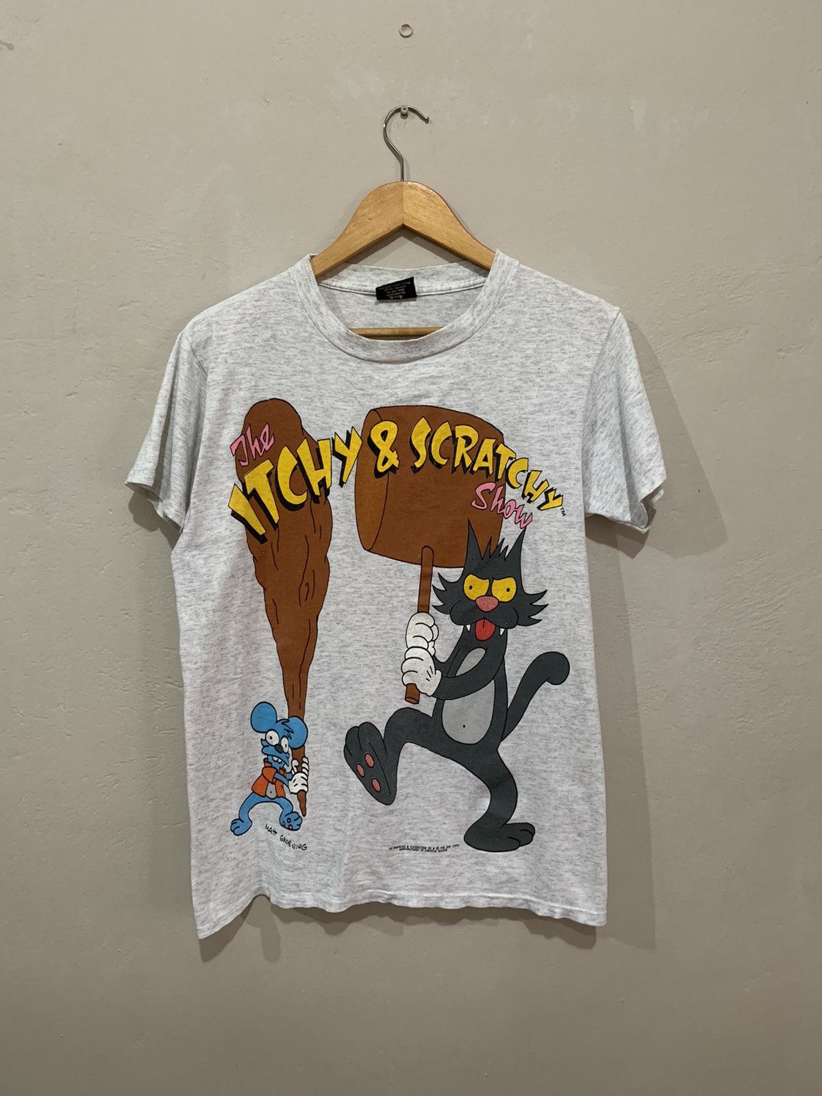 Vintage 🛑Offer🛑The Itchy & Scratchy Show Tshirt | Grailed