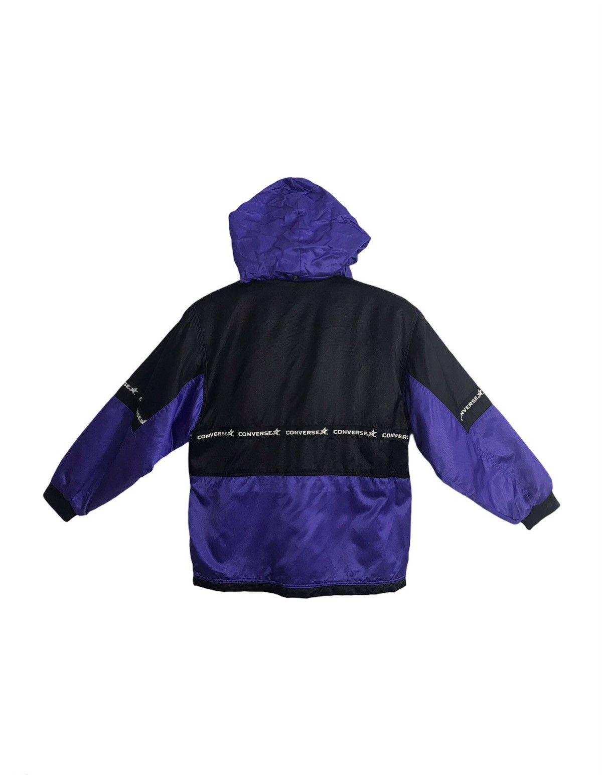 Converse × Japanese Brand Vintage Converse Double Pockets Winter Wear Jacket Hoodie Size US M / EU 48-50 / 2 - 2 Thumbnail