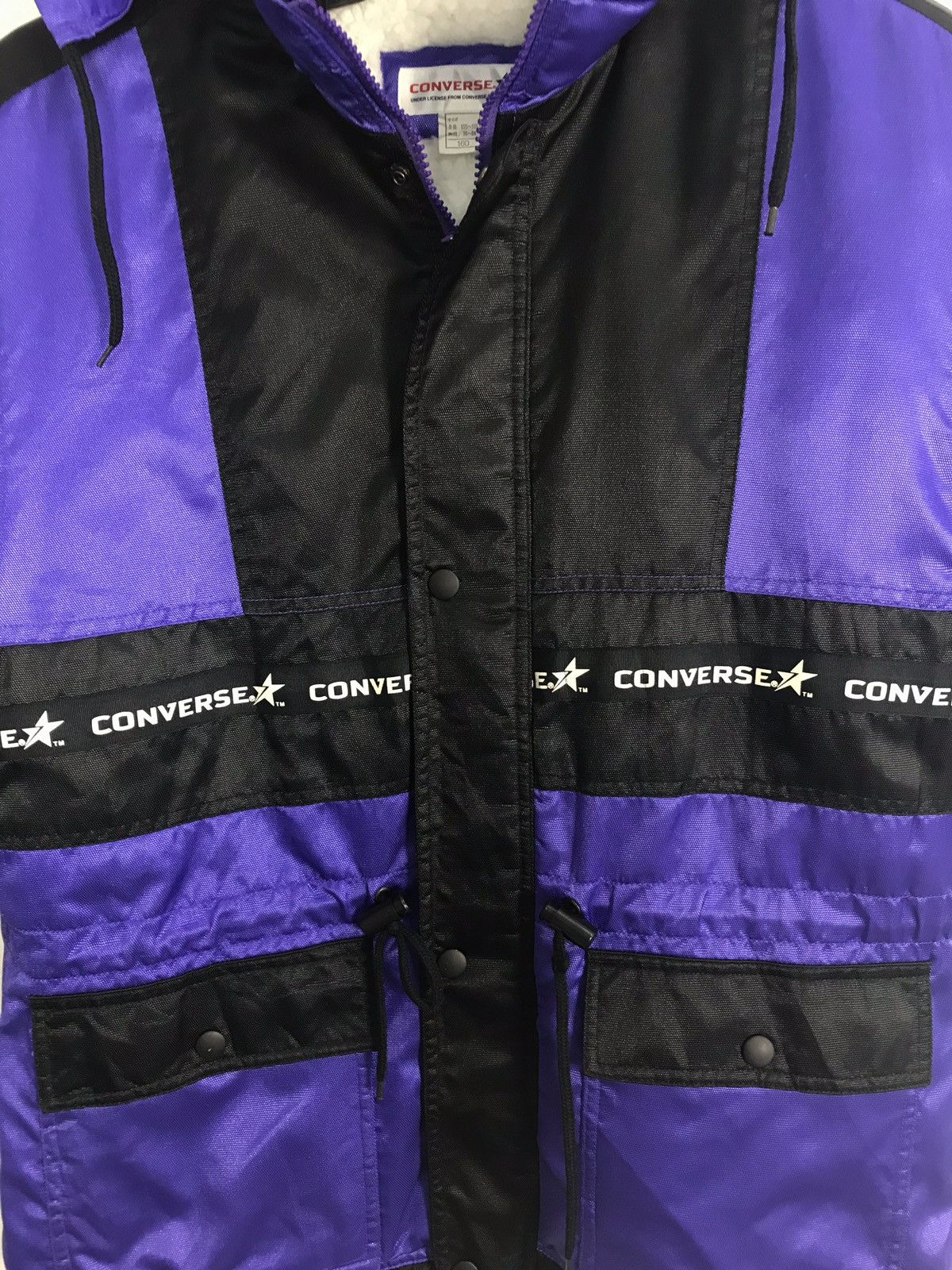 Converse × Japanese Brand Vintage Converse Double Pockets Winter Wear Jacket Hoodie Size US M / EU 48-50 / 2 - 4 Thumbnail