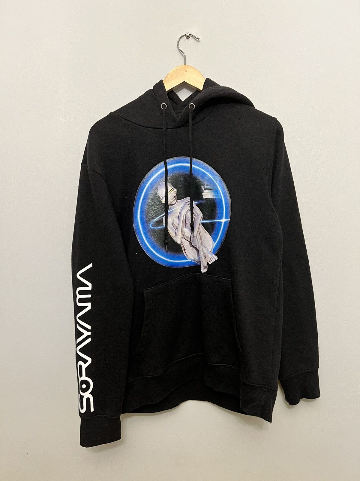 Super Rare hot Hajime Sorayama Collab Hoodie in Black