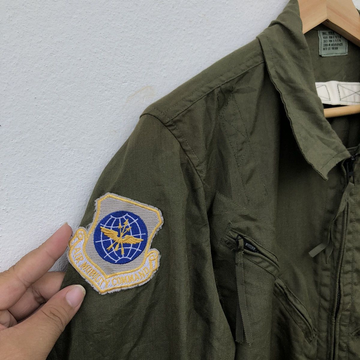 Vintage VINTAGE COVERALLS AIR MOBILITY COMMAND MILITARY COLLECTIONS Size US 31 - 5 Thumbnail