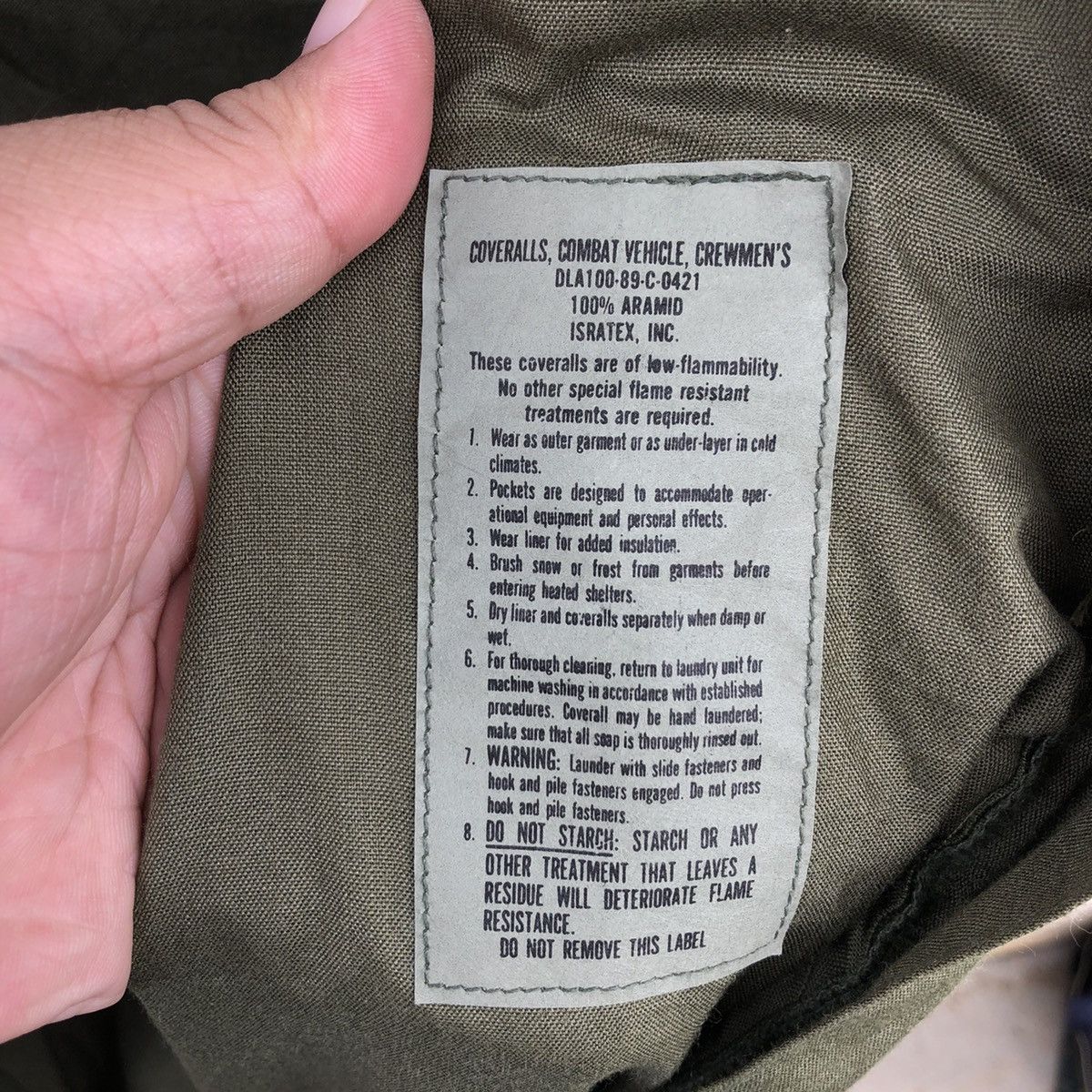 Vintage VINTAGE COVERALLS AIR MOBILITY COMMAND MILITARY COLLECTIONS Size US 31 - 17 Thumbnail