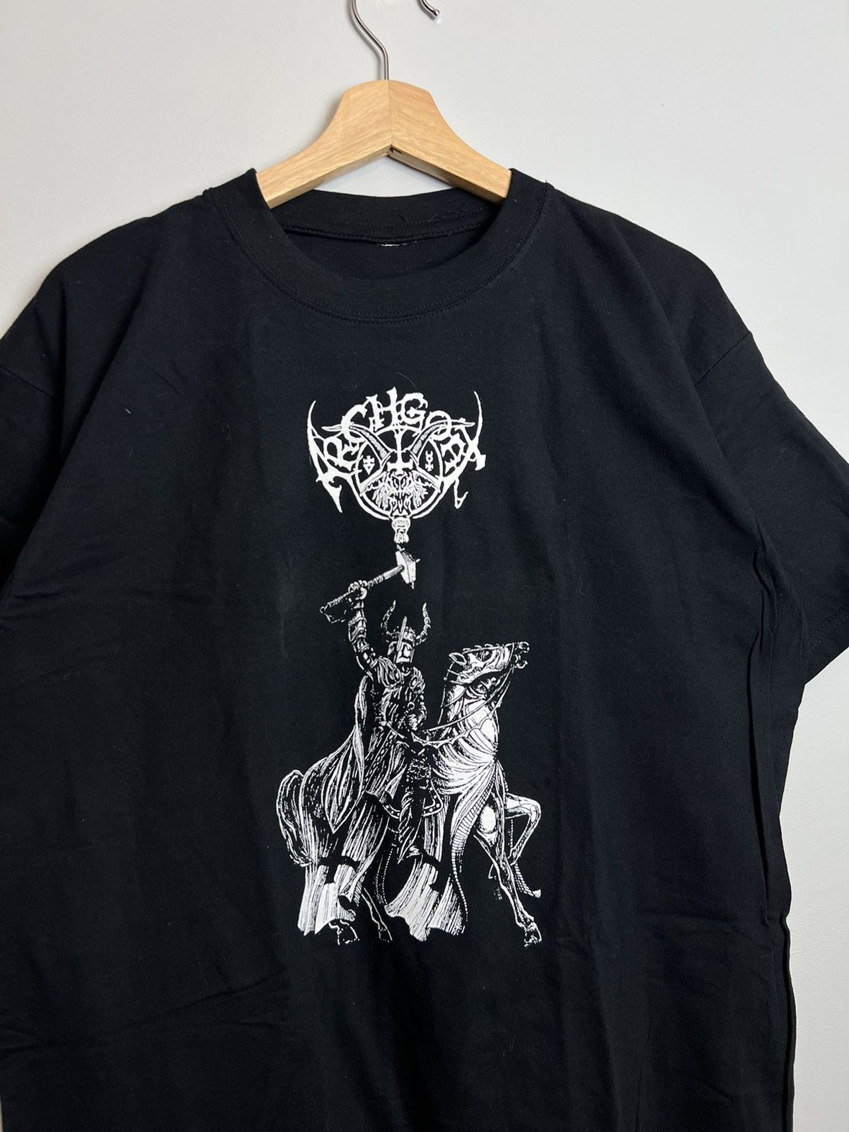 Band Tees Vintage 00s Y2K Archgoat Black Metal Band T shirt Size US XL / EU 56 / 4 - 3 Thumbnail