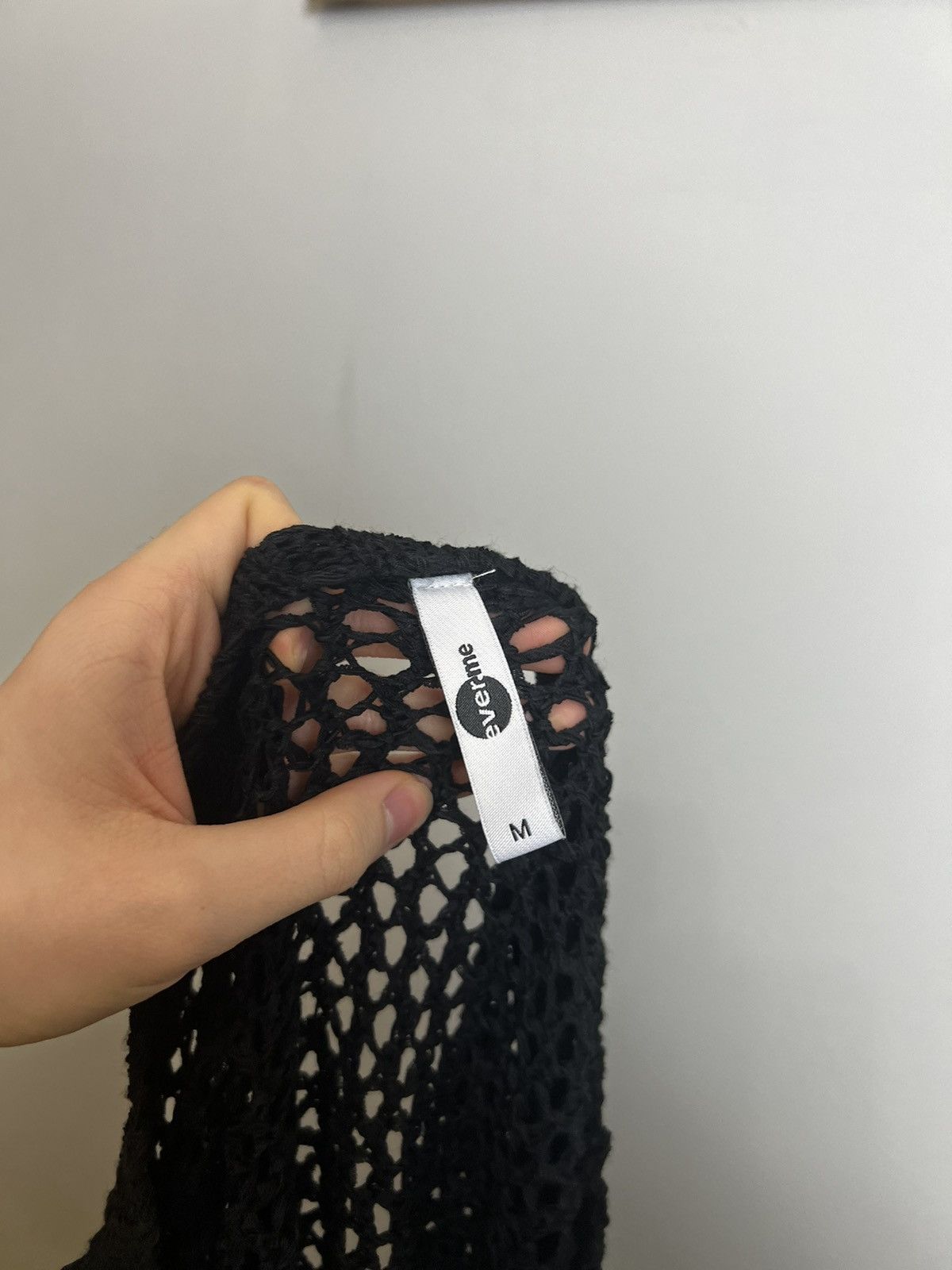 Other Avant Garde Sweater Knit Black Medium Rave Techno BDSM Y2M Size US M / EU 48-50 / 2 - 3 Thumbnail