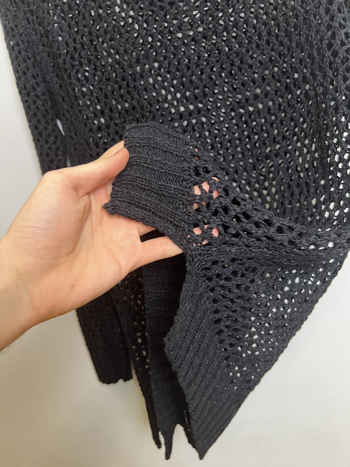 Other Avant Garde Sweater Knit Black Medium Rave Techno BDSM Y2M Size US M / EU 48-50 / 2 - 5 Thumbnail
