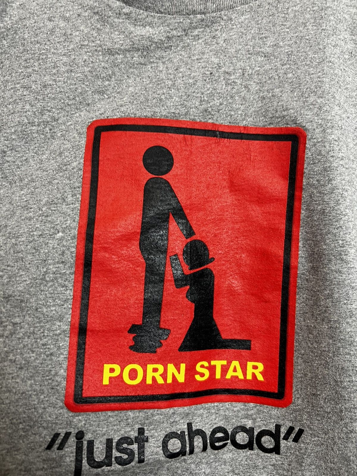 Hook-Ups Porn Star Vintage Boxlogo Masturbating Is Not A Crime Tee Size US L / EU 52-54 / 3 - 4 Thumbnail