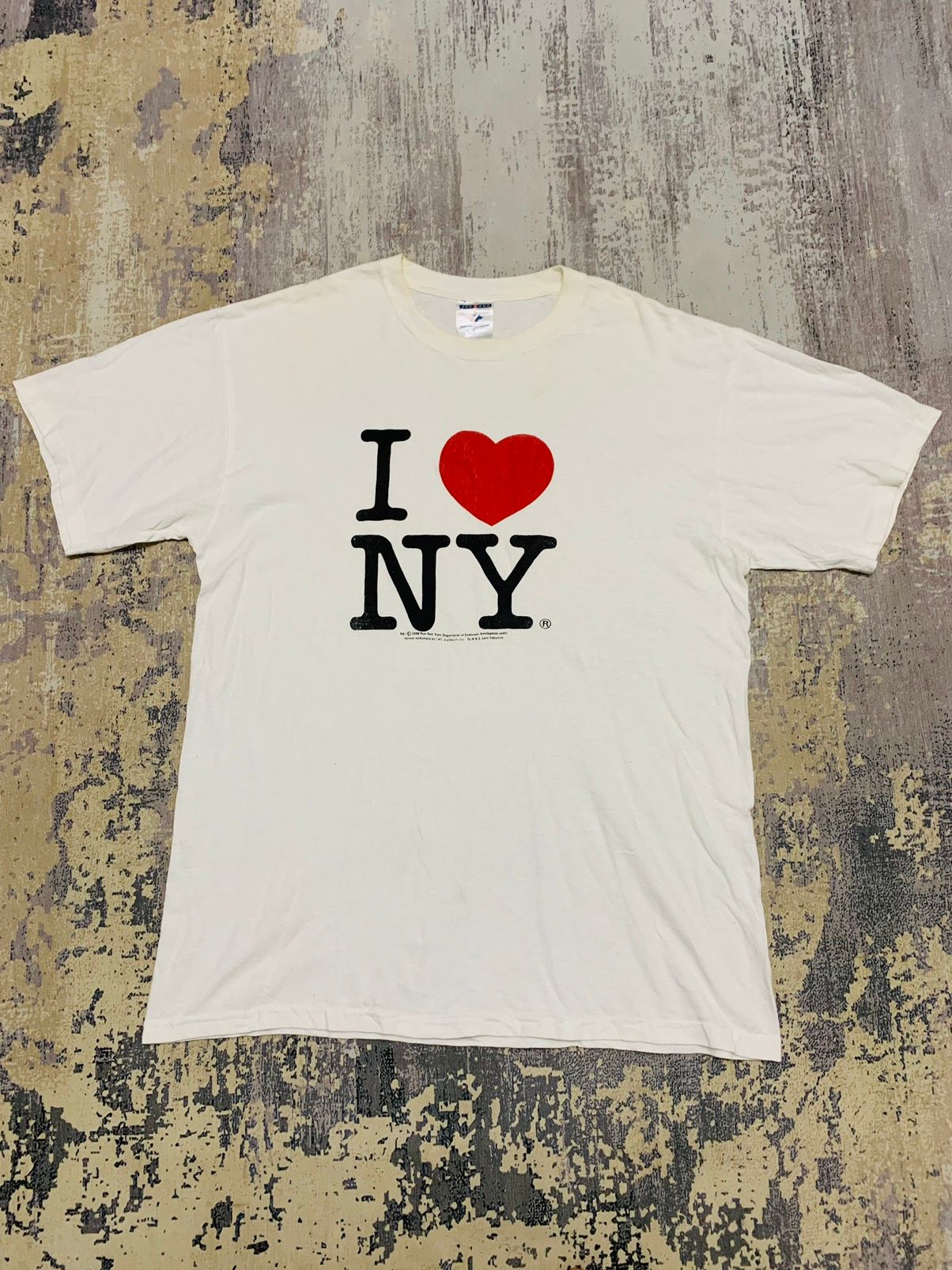 Number (N)ine Vintage I Heart NY Graphic Shirt Number Nine Style Large Size US L / EU 52-54 / 3 - 1 Preview