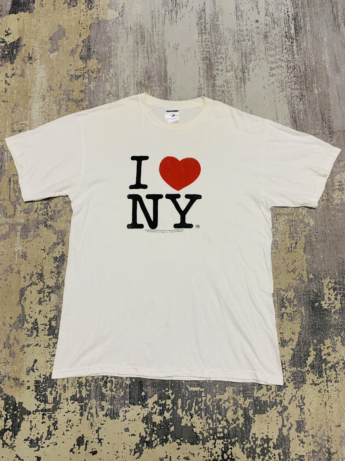 Number (N)ine Vintage I Heart NY Graphic Shirt Number Nine Style Large Size US L / EU 52-54 / 3 - 1 Preview