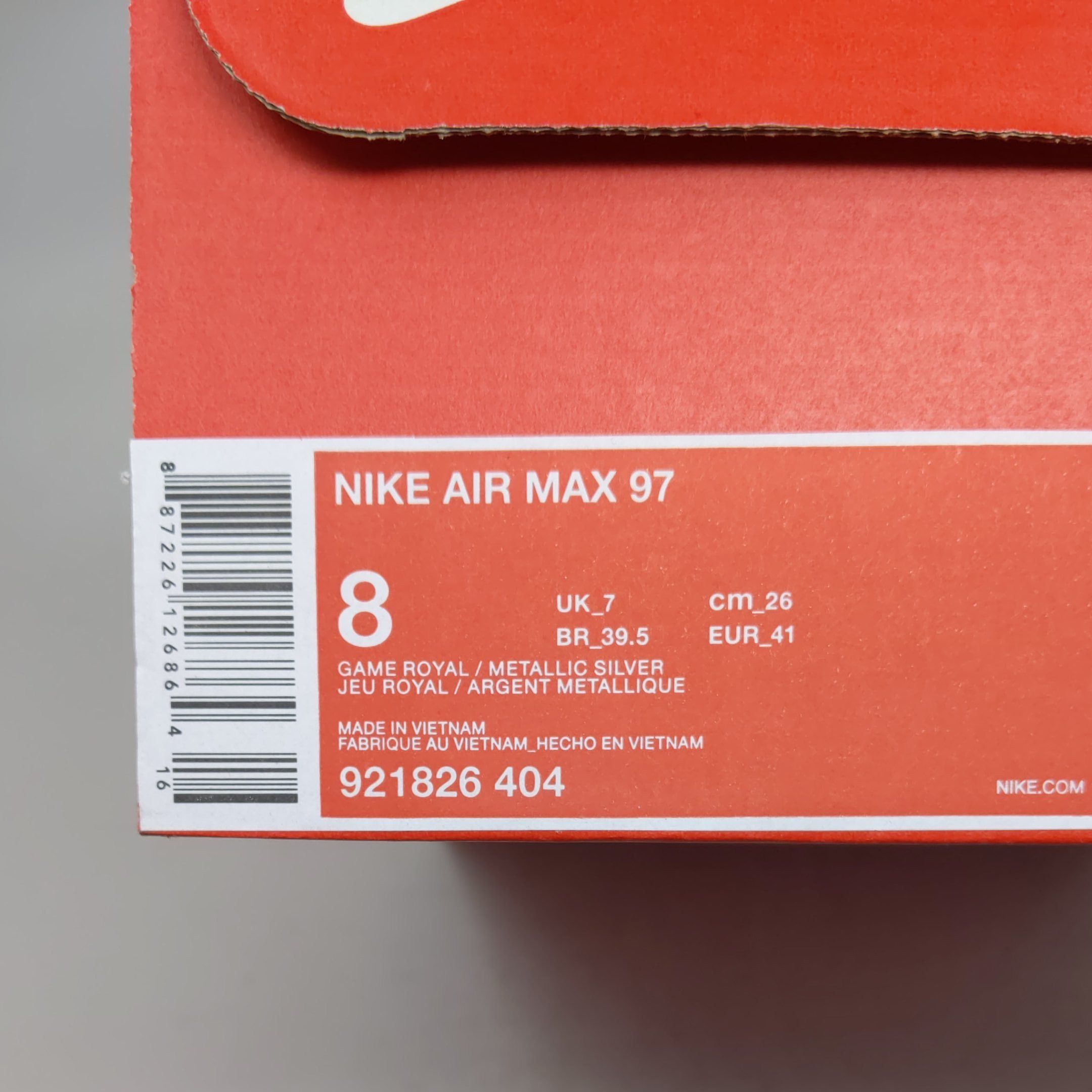 Nike Air Max 97 All Star Jersey Size US 8 / EU 41 - 6 Thumbnail
