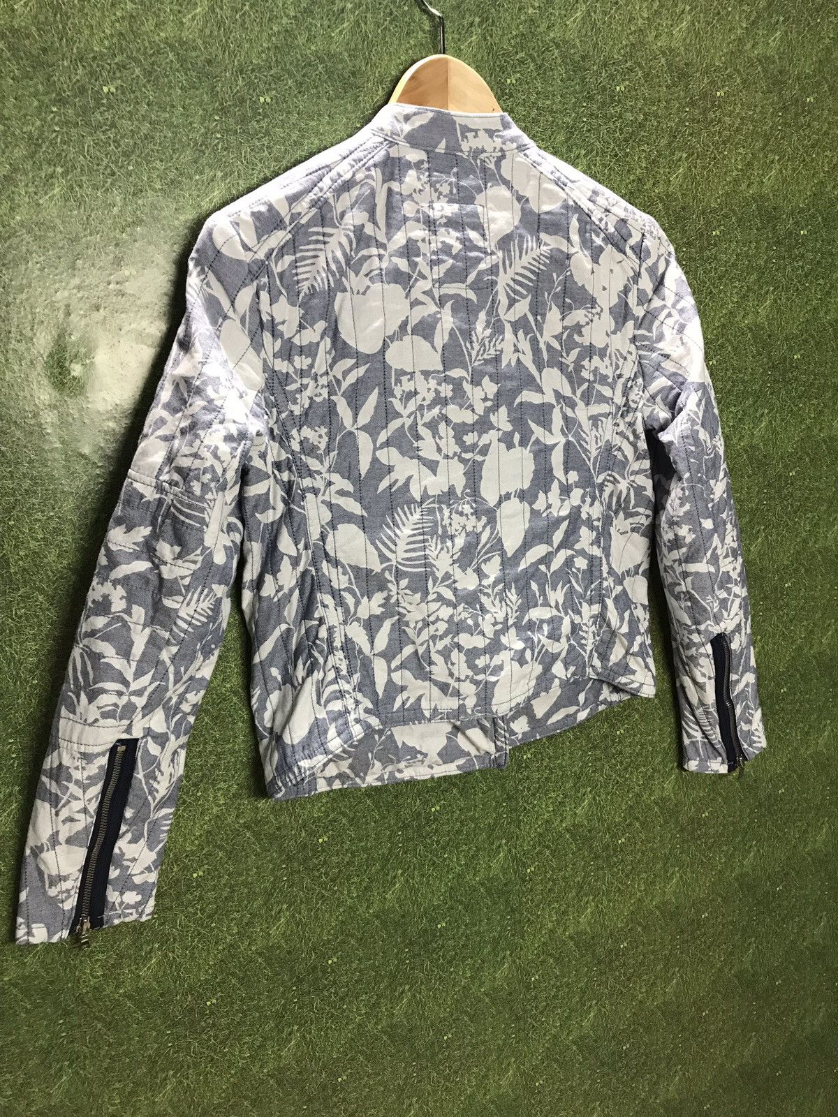 Gap × Vintage Gap Floral Multi Zipper Rockers Bikers Style Size US S / EU 44-46 / 1 - 5 Thumbnail
