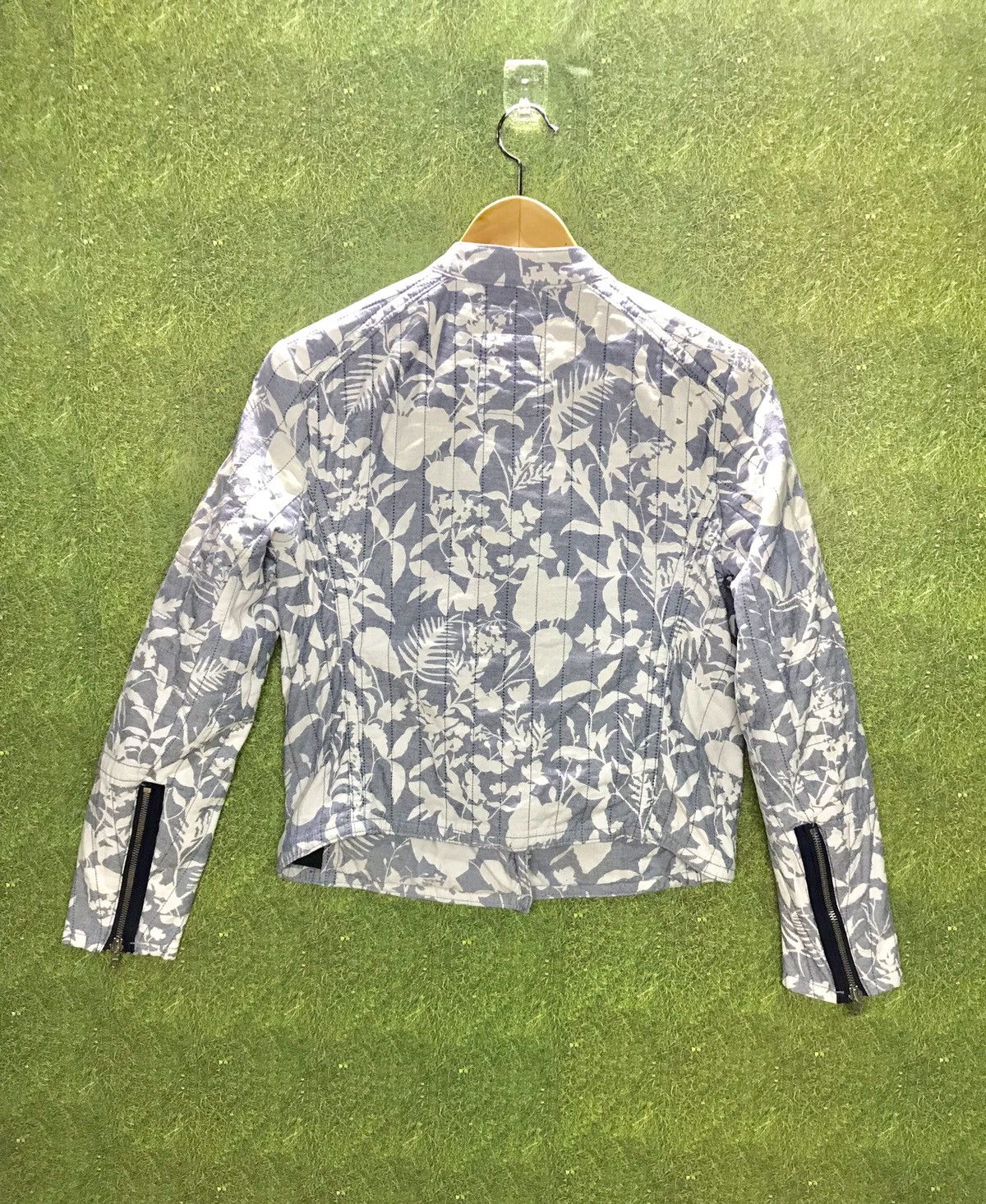 Gap × Vintage Gap Floral Multi Zipper Rockers Bikers Style Size US S / EU 44-46 / 1 - 2 Thumbnail