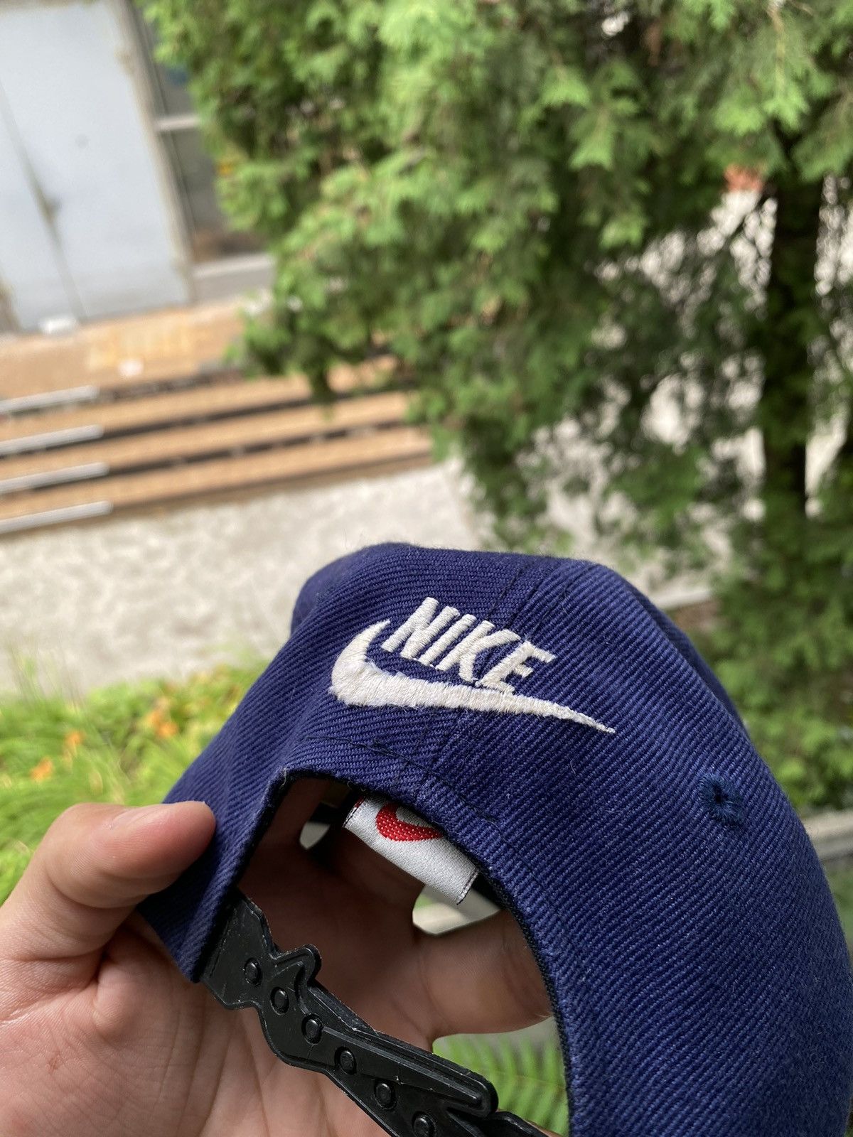 Nike × Vintage Mens Vintage Nike Team sports Cap streetwear y2k rare drill Size ONE SIZE - 7 Thumbnail