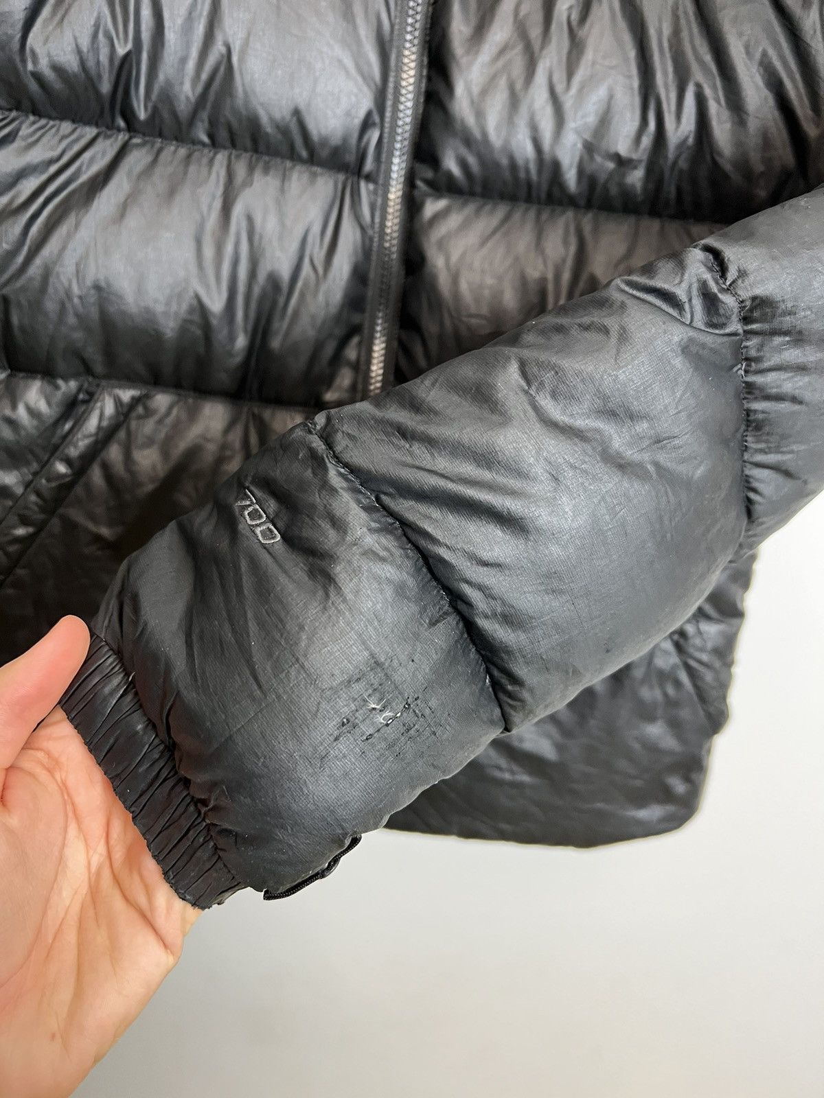 The North Face Rare The North Face TNF 700 Tonal Black Puffer Jacket Winter Size US XS / EU 42 / 0 - 11 Thumbnail