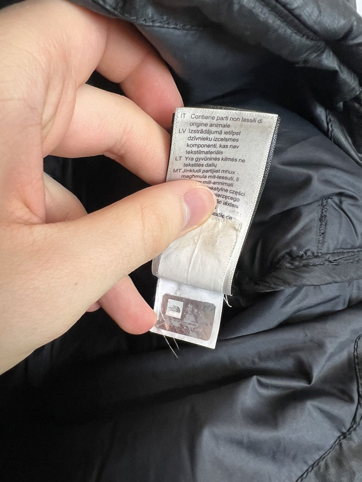 The North Face Rare The North Face TNF 700 Tonal Black Puffer Jacket Winter Size US XS / EU 42 / 0 - 6 Thumbnail