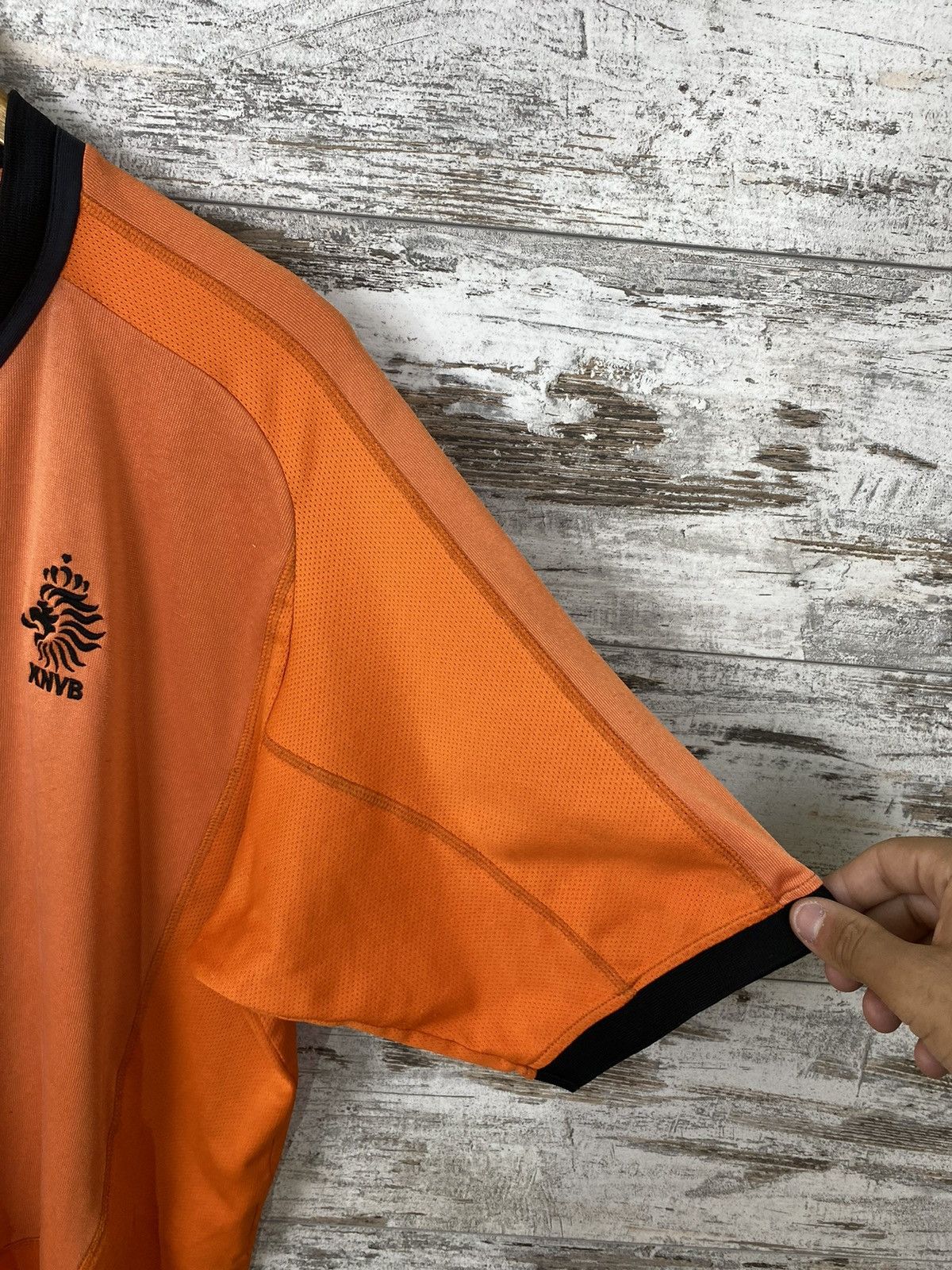 Nike Mens Vintage Nike Netherlands National Team T Shirt KNVB tee Size US L / EU 52-54 / 3 - 6 Thumbnail