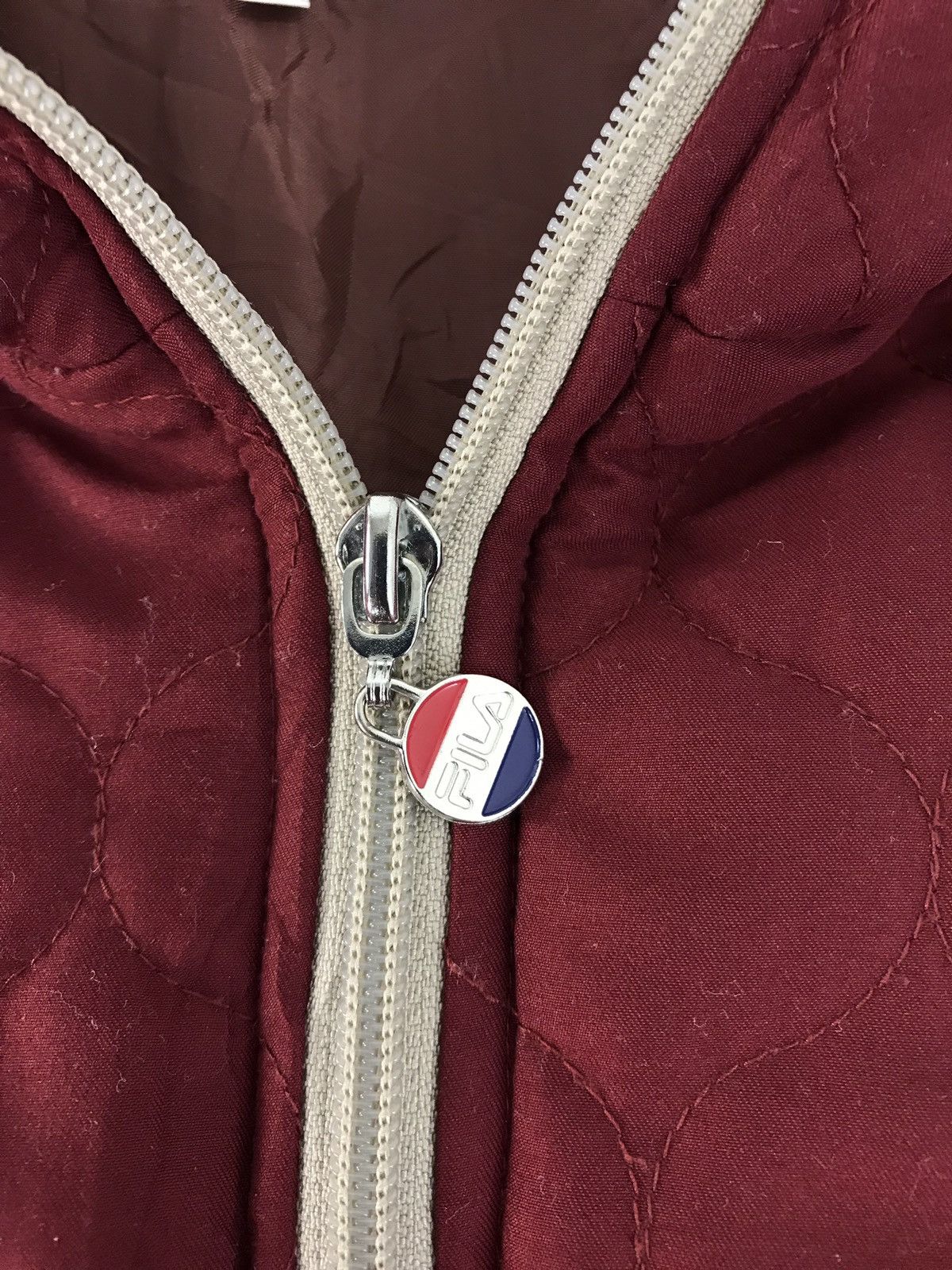 Fila Vintage Fila Hoodie Double Pocket Puffer Jacket Size US M / EU 48-50 / 2 - 5 Thumbnail