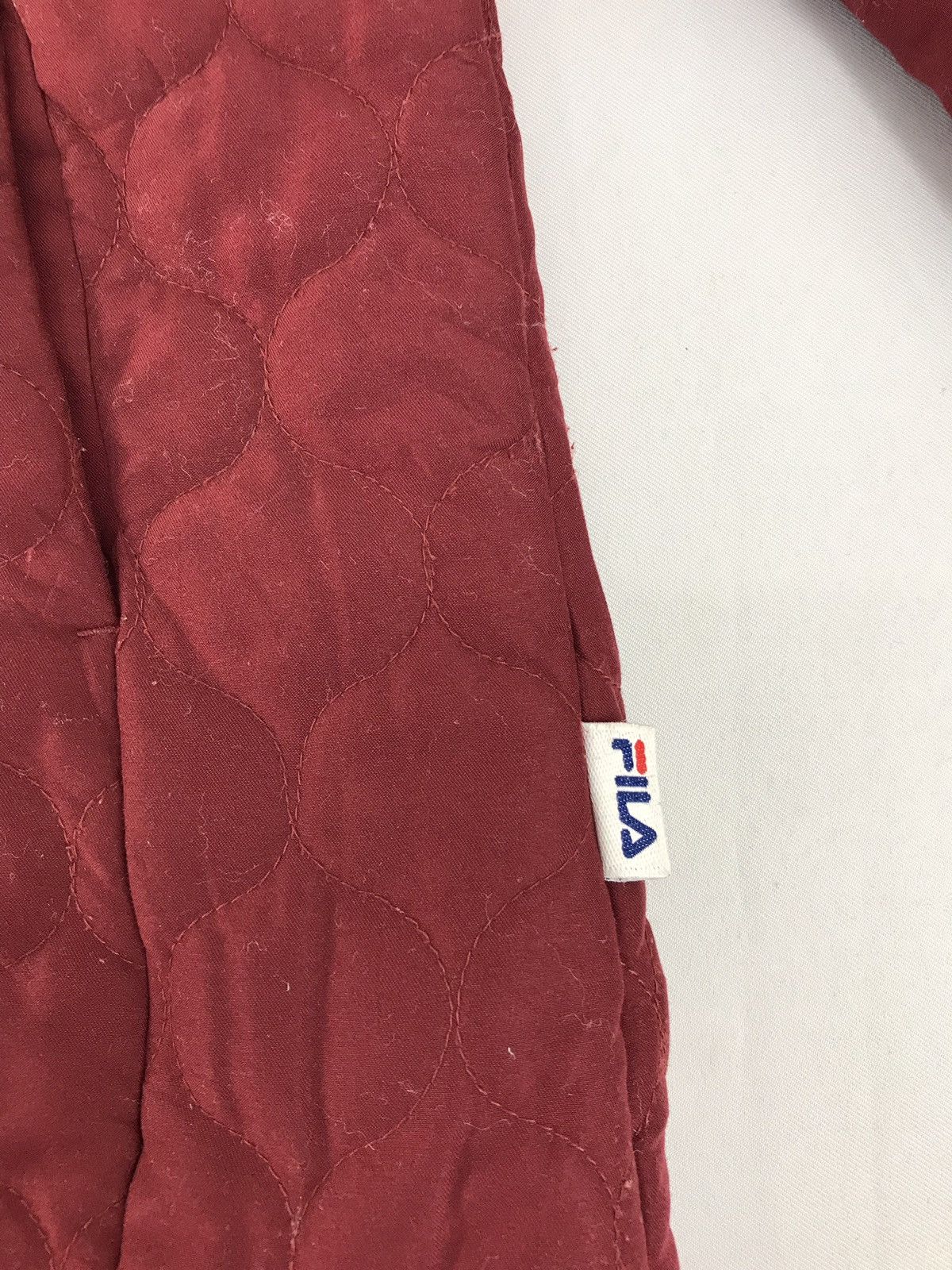 Fila Vintage Fila Hoodie Double Pocket Puffer Jacket Size US M / EU 48-50 / 2 - 6 Thumbnail