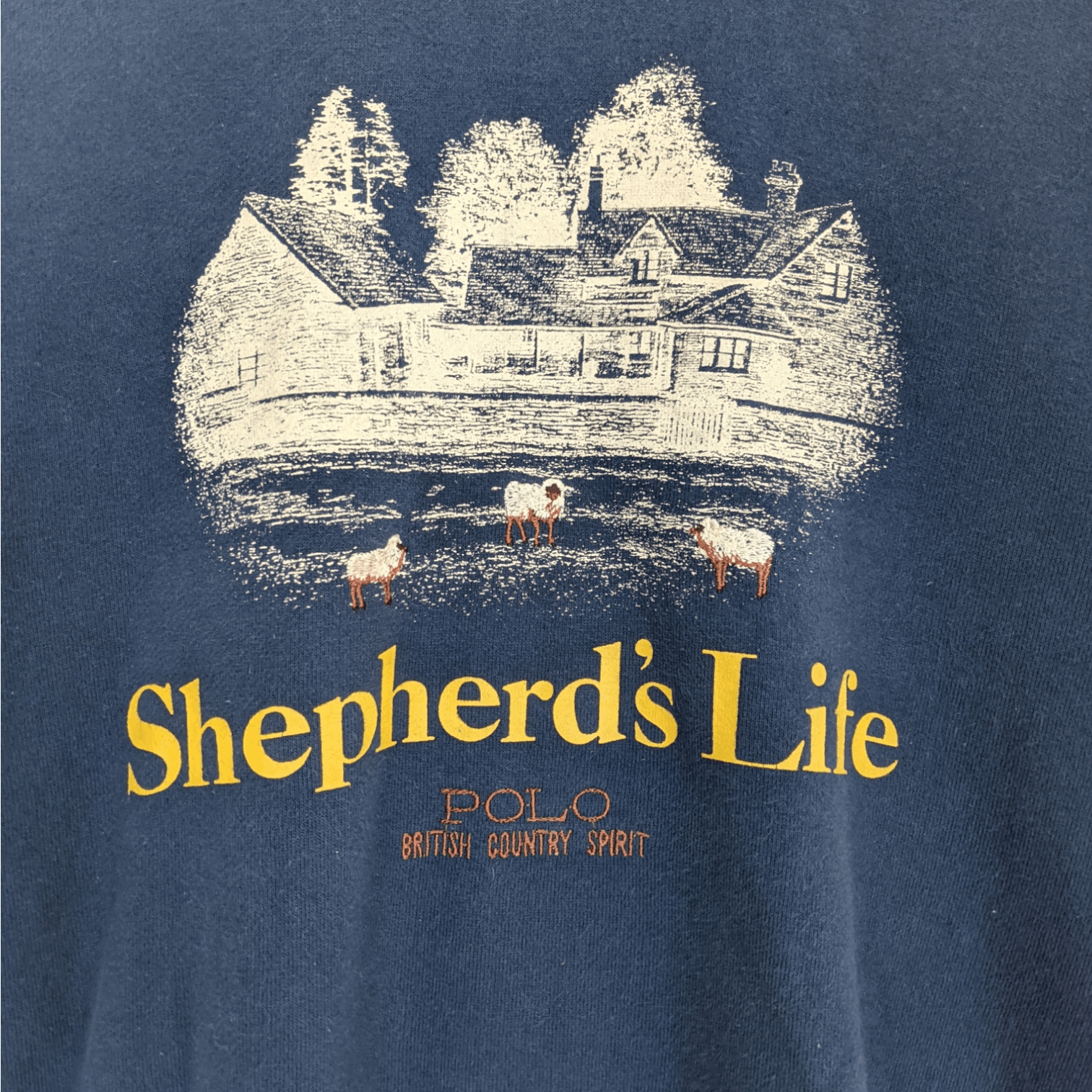 Japanese Brand POLO British Country Shepherd's Life Jumper Sweatshirt Size US L / EU 52-54 / 3 - 5 Thumbnail
