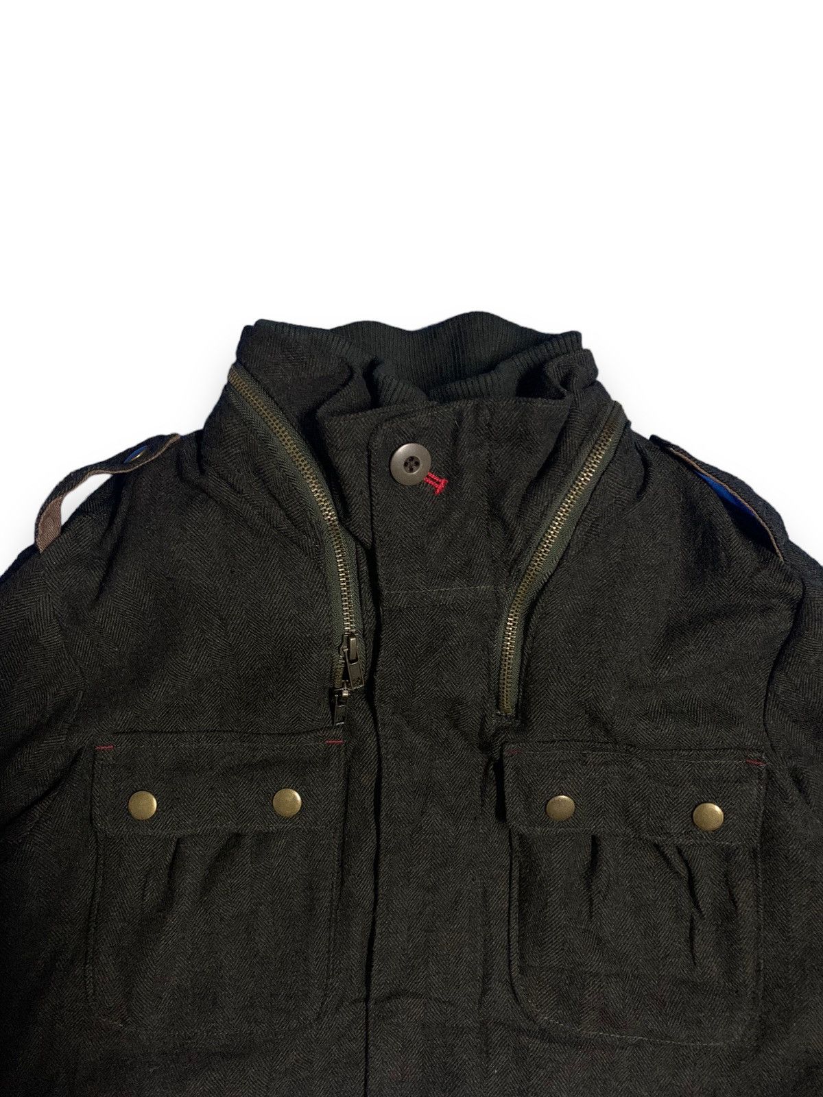 Number (N)ine Brth Breath X UpsTweed Wool Blend Field Jacket Style Size US M / EU 48-50 / 2 - 10 Thumbnail