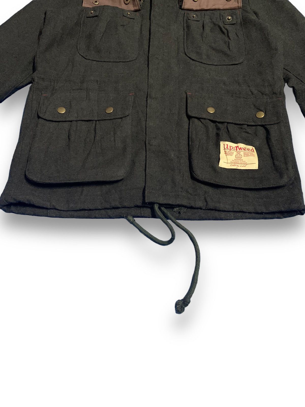 Number (N)ine Brth Breath X UpsTweed Wool Blend Field Jacket Style Size US M / EU 48-50 / 2 - 13 Thumbnail