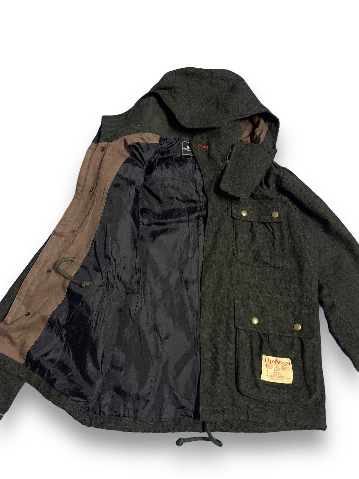 Number (N)ine Brth Breath X UpsTweed Wool Blend Field Jacket Style Size US M / EU 48-50 / 2 - 16 Thumbnail