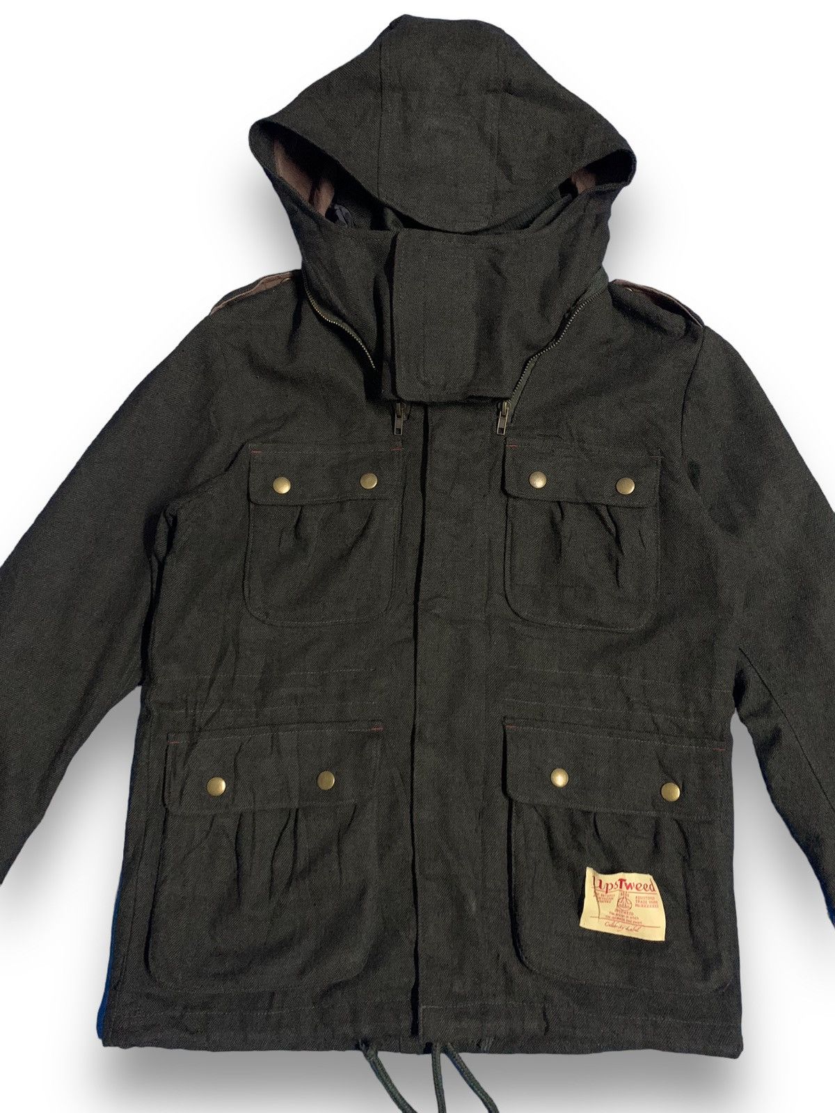 Number (N)ine Brth Breath X UpsTweed Wool Blend Field Jacket Style Size US M / EU 48-50 / 2 - 4 Thumbnail