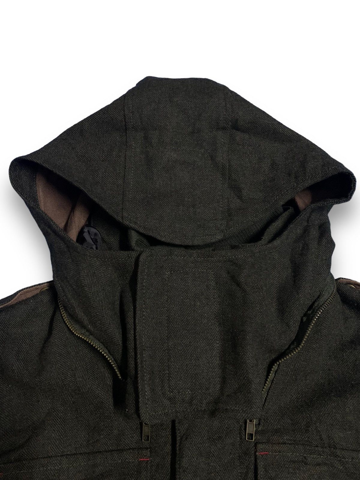 Number (N)ine Brth Breath X UpsTweed Wool Blend Field Jacket Style Size US M / EU 48-50 / 2 - 5 Thumbnail