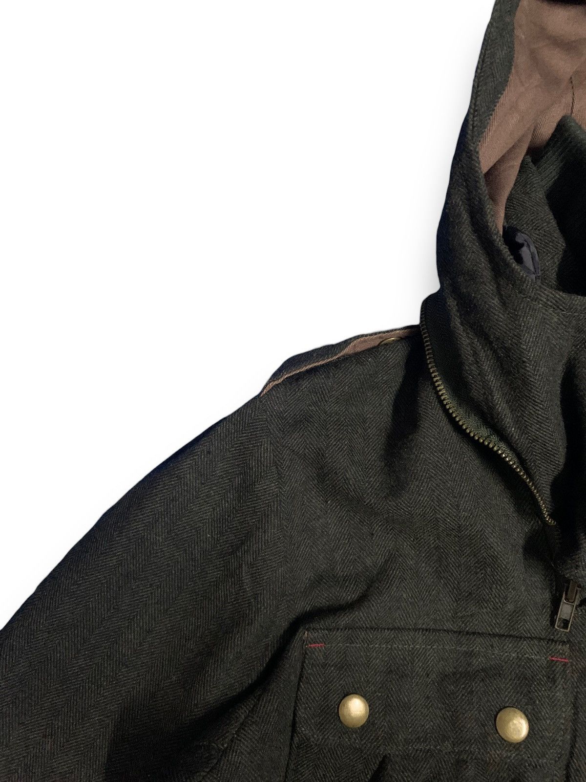 Number (N)ine Brth Breath X UpsTweed Wool Blend Field Jacket Style Size US M / EU 48-50 / 2 - 7 Thumbnail