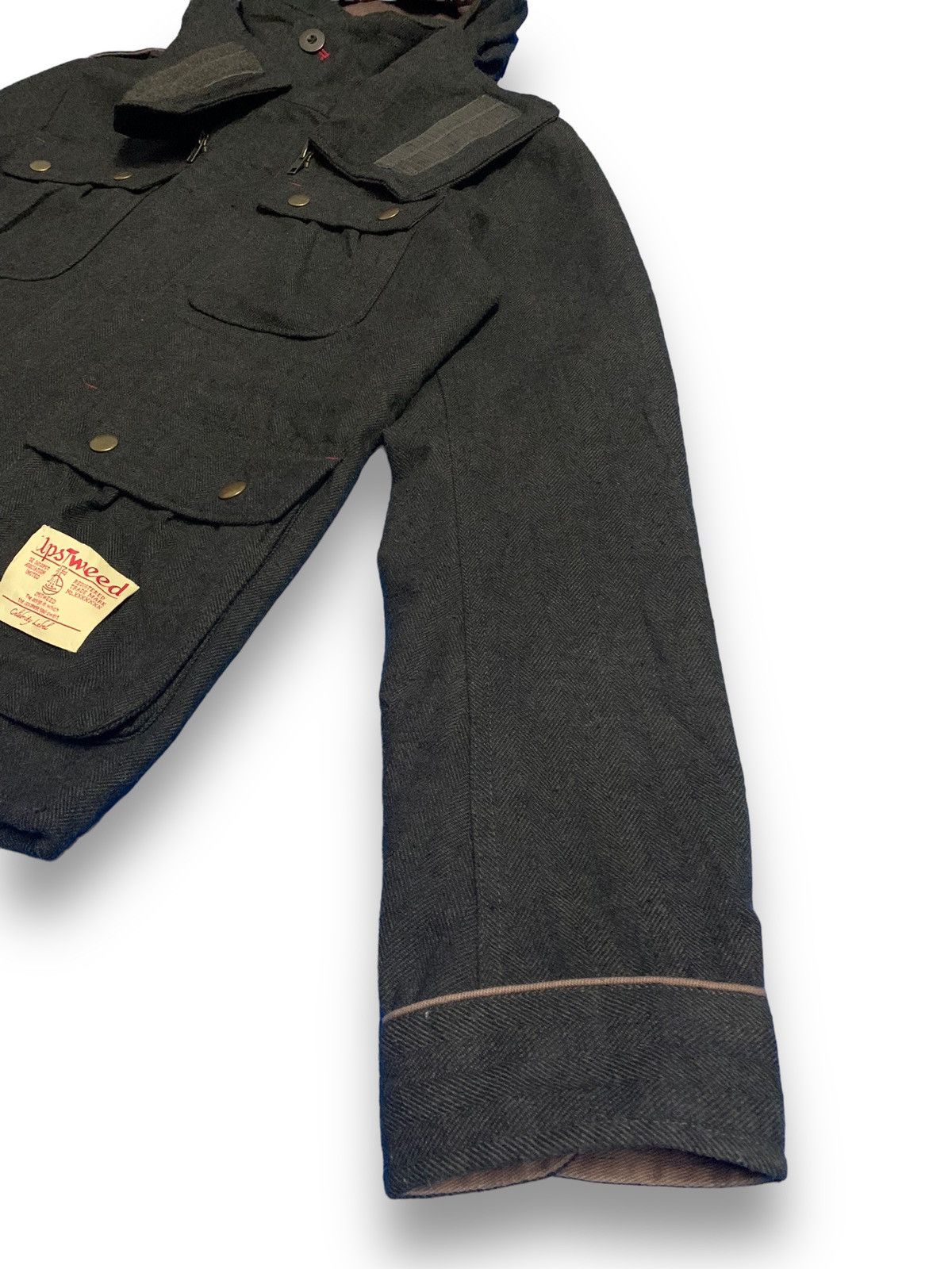 Number (N)ine Brth Breath X UpsTweed Wool Blend Field Jacket Style Size US M / EU 48-50 / 2 - 15 Thumbnail