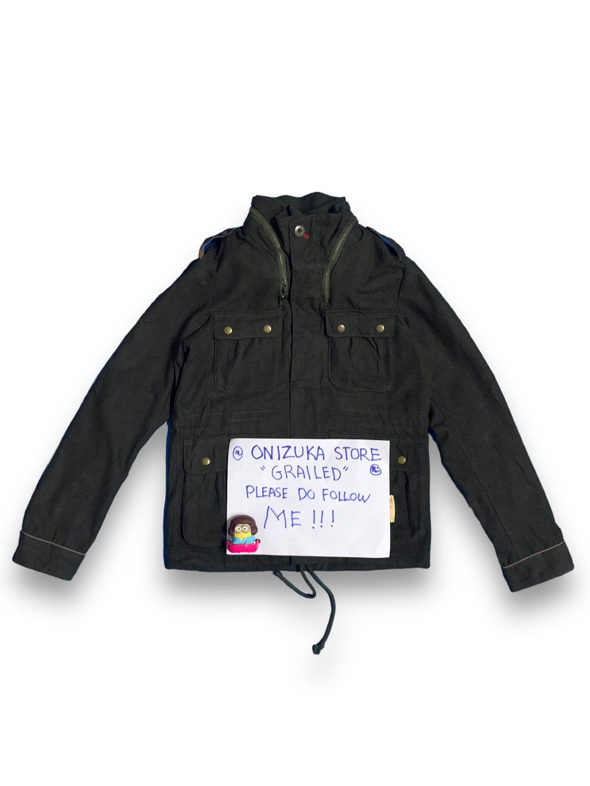 Number (N)ine Brth Breath X UpsTweed Wool Blend Field Jacket Style Size US M / EU 48-50 / 2 - 2 Thumbnail
