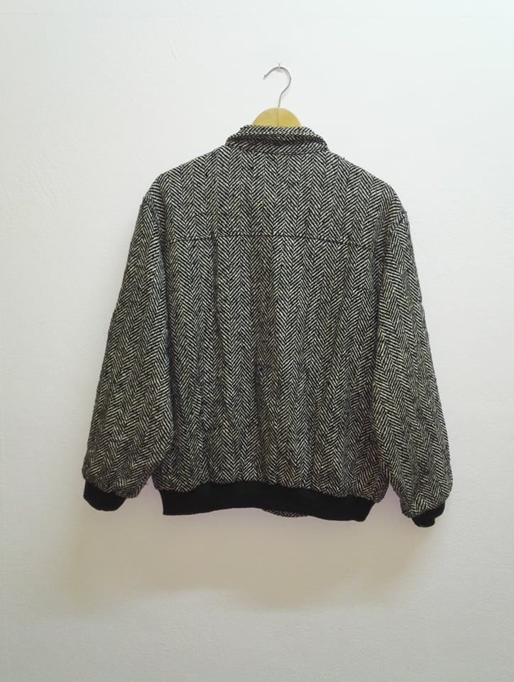 Japanese Brand Rare Wool Jacket Bomber from japan (c18) Size US L / EU 52-54 / 3 - 5 Thumbnail