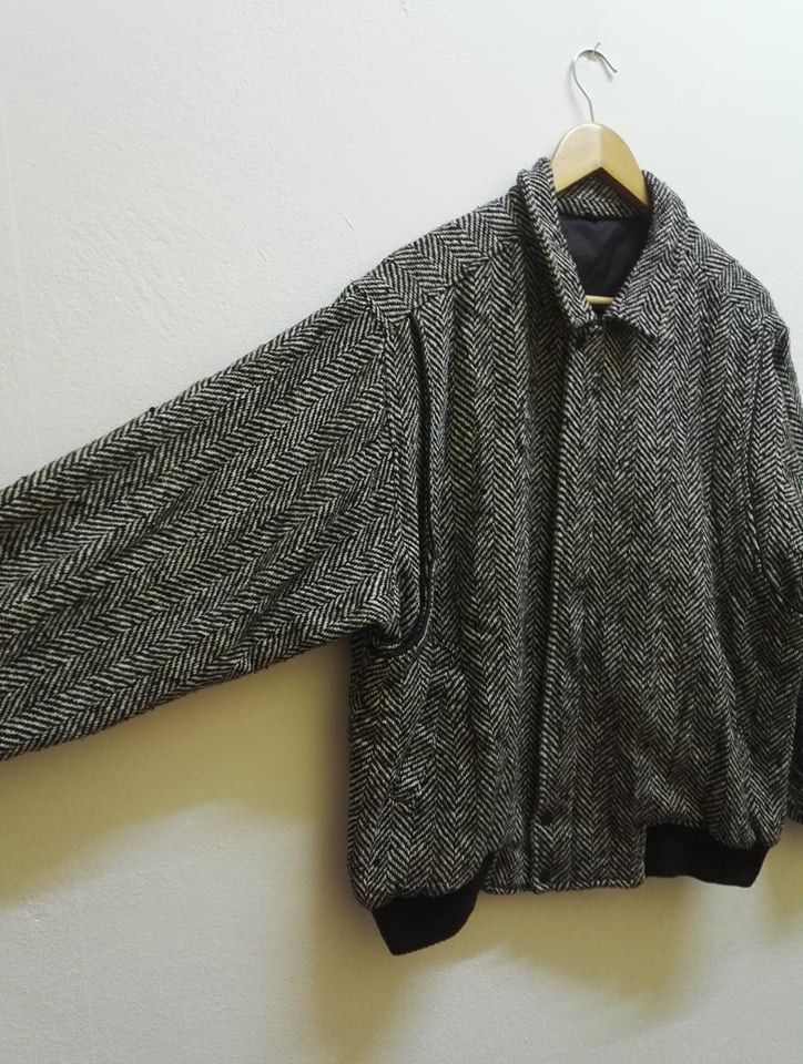 Japanese Brand Rare Wool Jacket Bomber from japan (c18) Size US L / EU 52-54 / 3 - 3 Thumbnail