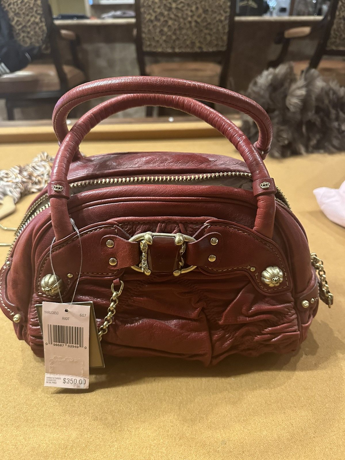 Juicy Couture Vintage Juicy couture brown bowler bag | Grailed
