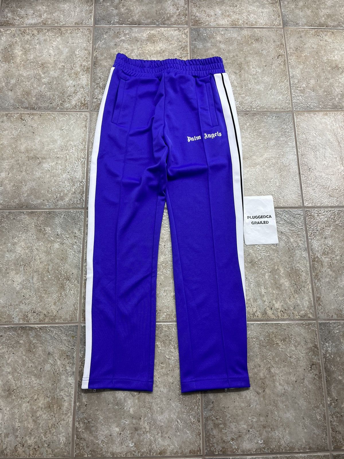 Palm Angels Palm Angels Track Pants Purple Size US 32 / EU 48 - 1 Thumbnail