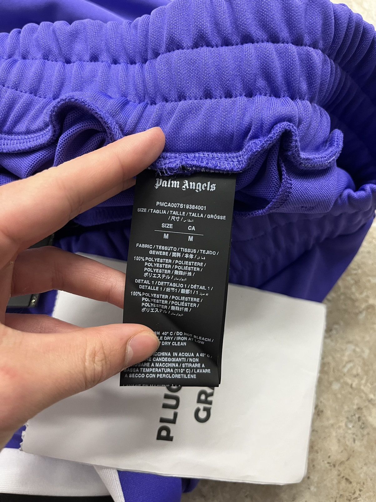 Palm Angels Palm Angels Track Pants Purple Size US 32 / EU 48 - 7 Thumbnail