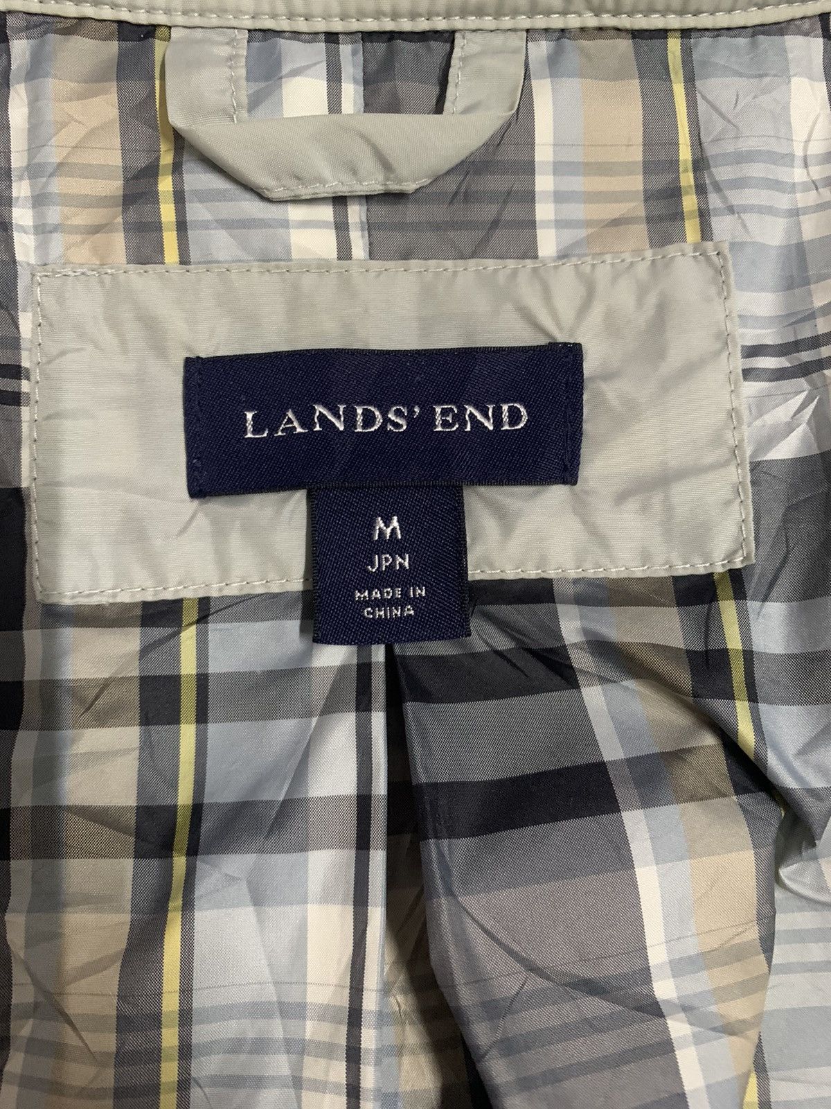 Lands' End Japanese Brand Lands End Hooded Windbreaker Gorpcore Jacket Size M / US 6-8 / IT 42-44 - 22 Thumbnail