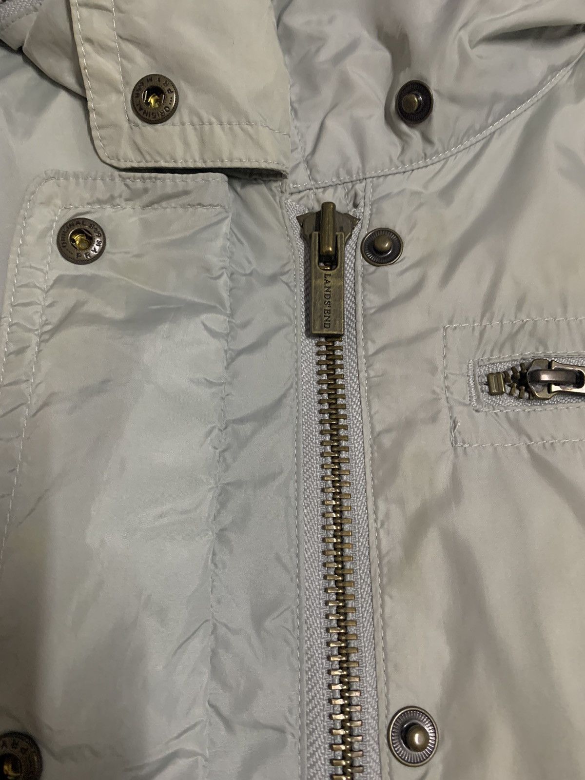 Lands' End Japanese Brand Lands End Hooded Windbreaker Gorpcore Jacket Size M / US 6-8 / IT 42-44 - 11 Thumbnail