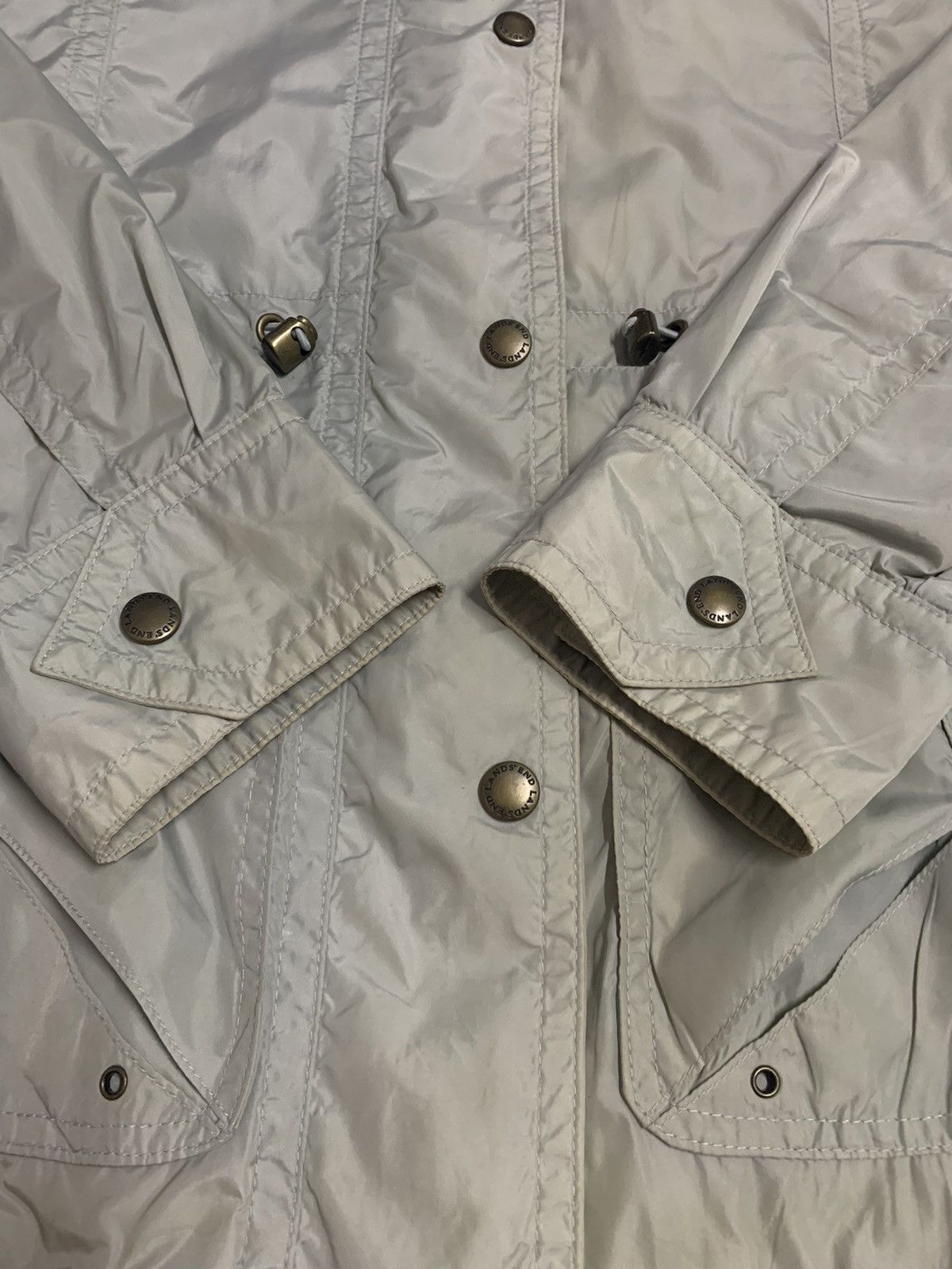 Lands' End Japanese Brand Lands End Hooded Windbreaker Gorpcore Jacket Size M / US 6-8 / IT 42-44 - 19 Thumbnail