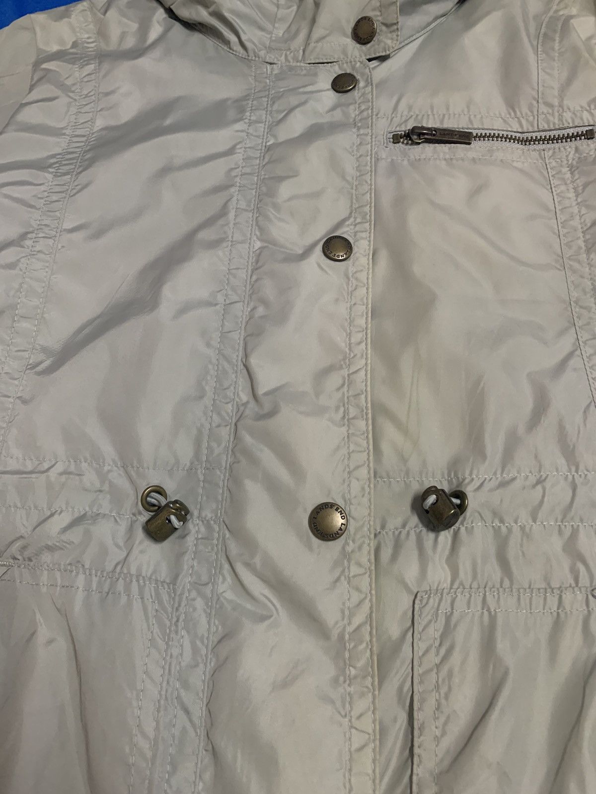 Lands' End Japanese Brand Lands End Hooded Windbreaker Gorpcore Jacket Size M / US 6-8 / IT 42-44 - 14 Thumbnail