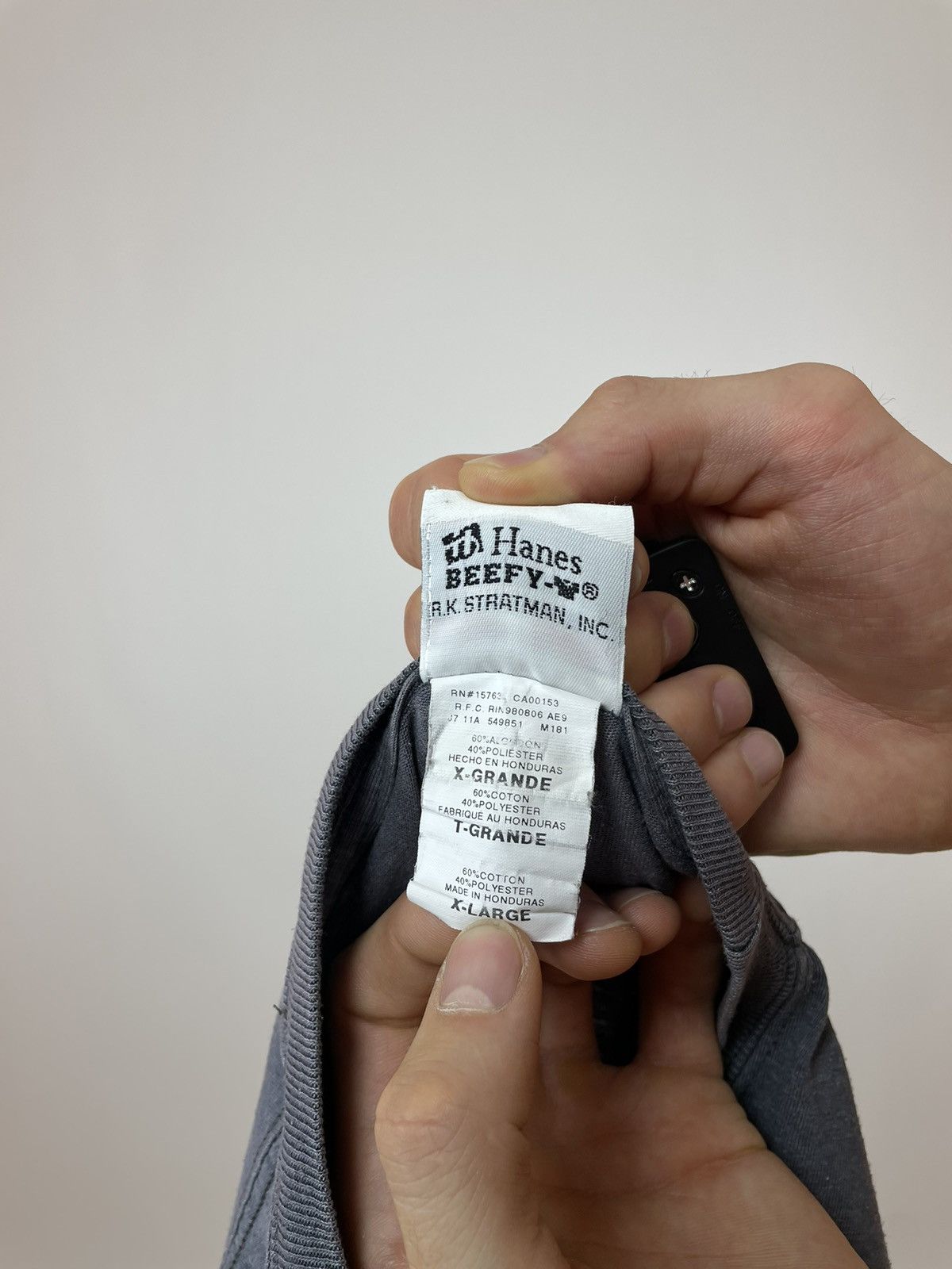 Other Hanes BEEFY Harley Davidson PRESTON Lancashire ENGLAND Size US XL / EU 56 / 4 - 9 Thumbnail