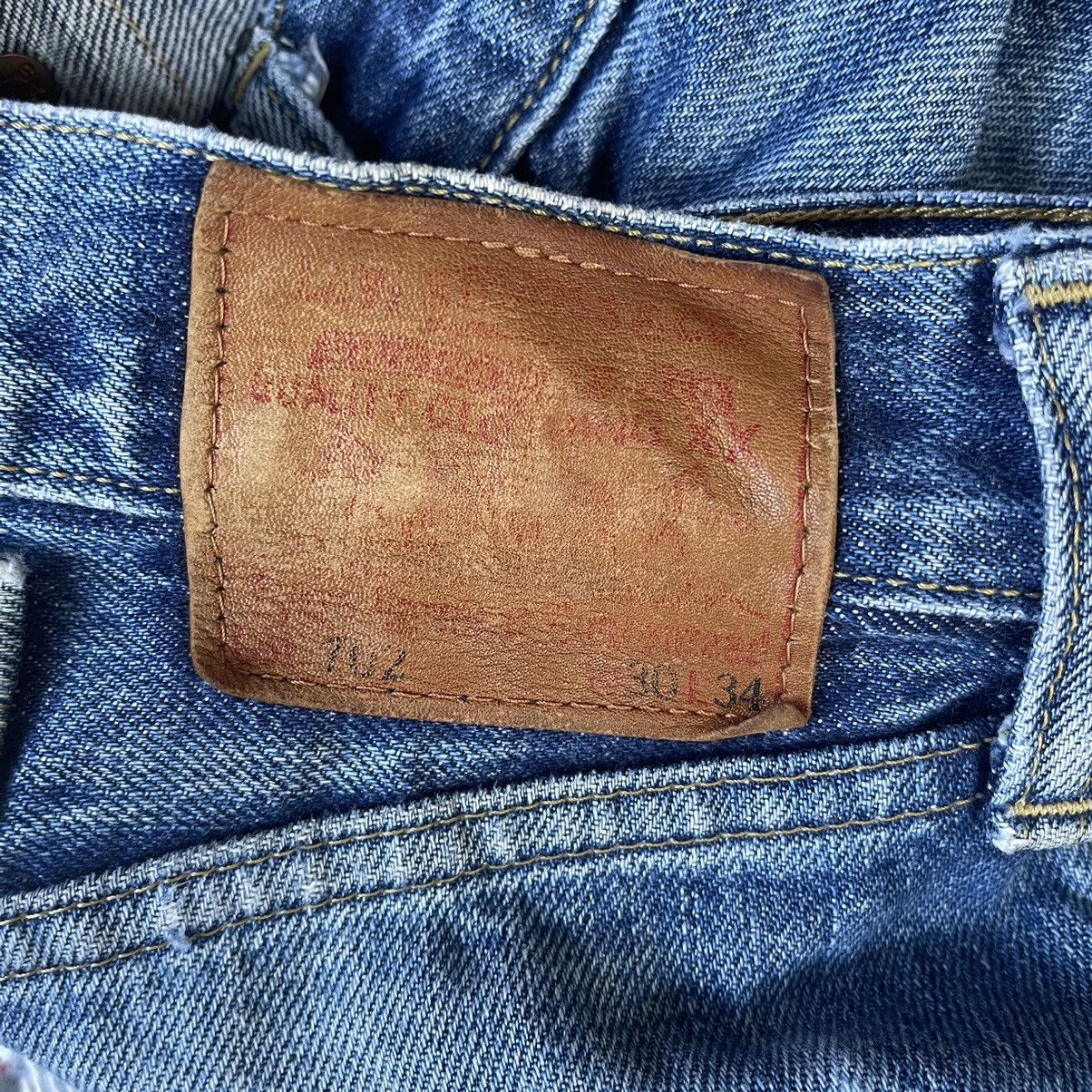Levi's × Levi's Vintage Clothing RARE💥30x34.5 Levis 702XX Big E Selvedge Distressed Jeans Size US 30 / EU 46 - 21 Thumbnail