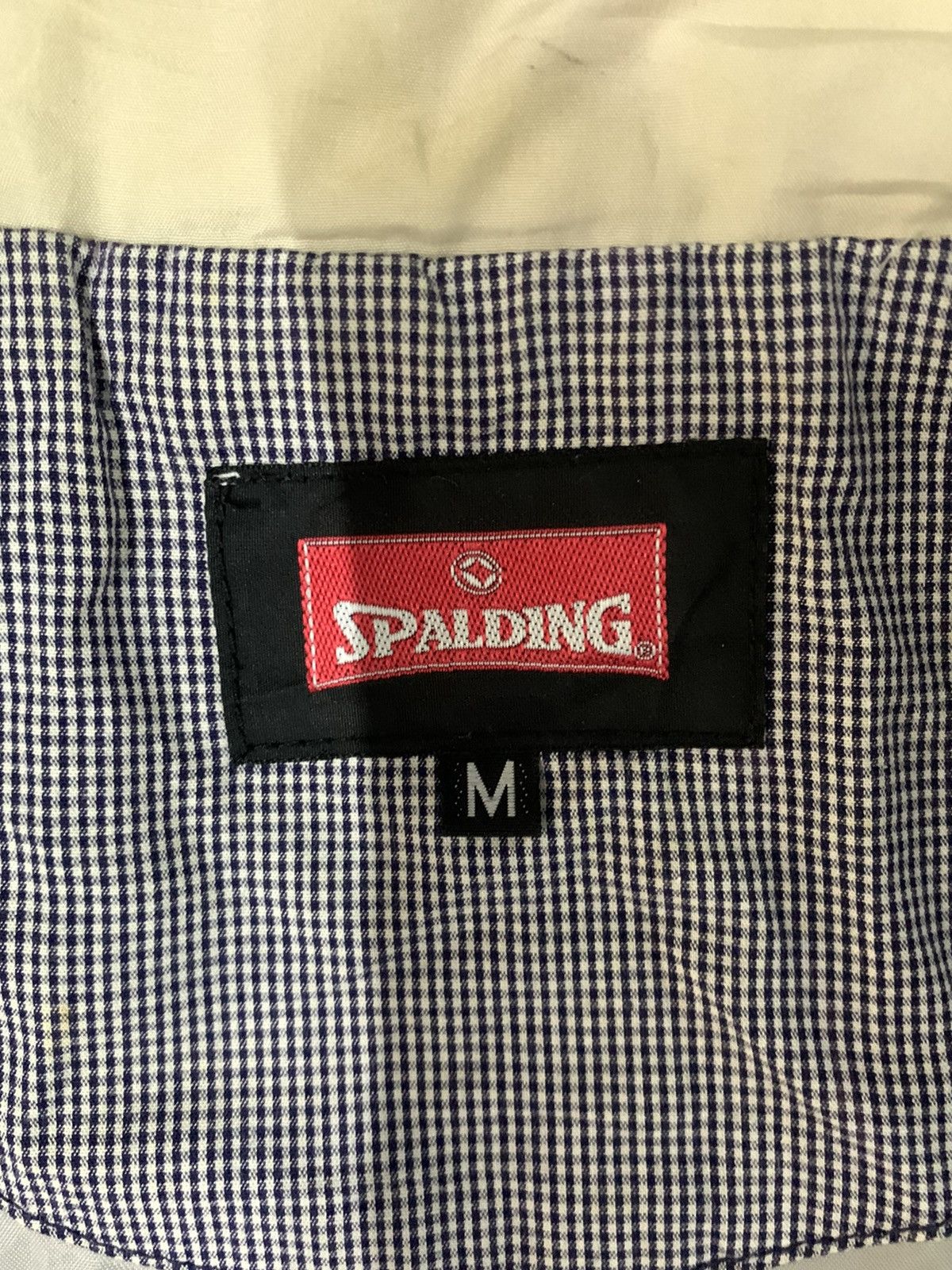 Spalding Vintage Spalding Embroidered Hooded Windbreaker Jacket Size US M / EU 48-50 / 2 - 19 Thumbnail
