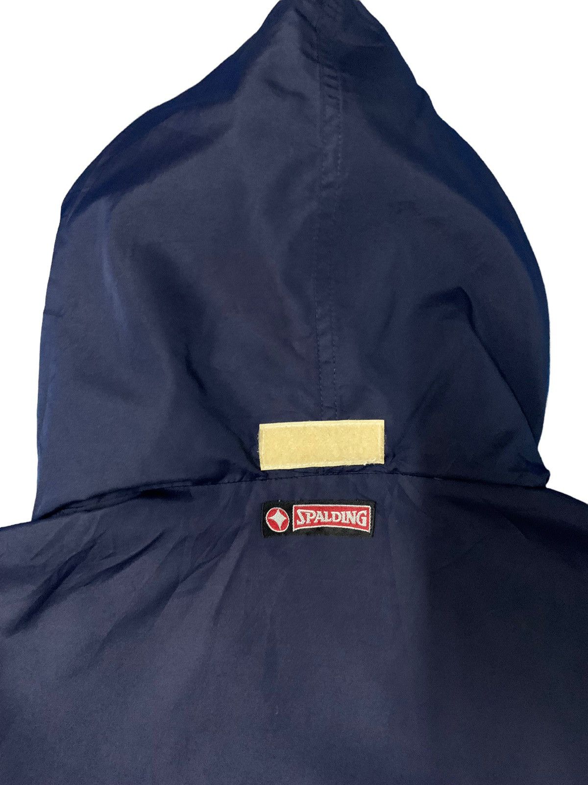 Spalding Vintage Spalding Embroidered Hooded Windbreaker Jacket Size US M / EU 48-50 / 2 - 16 Thumbnail