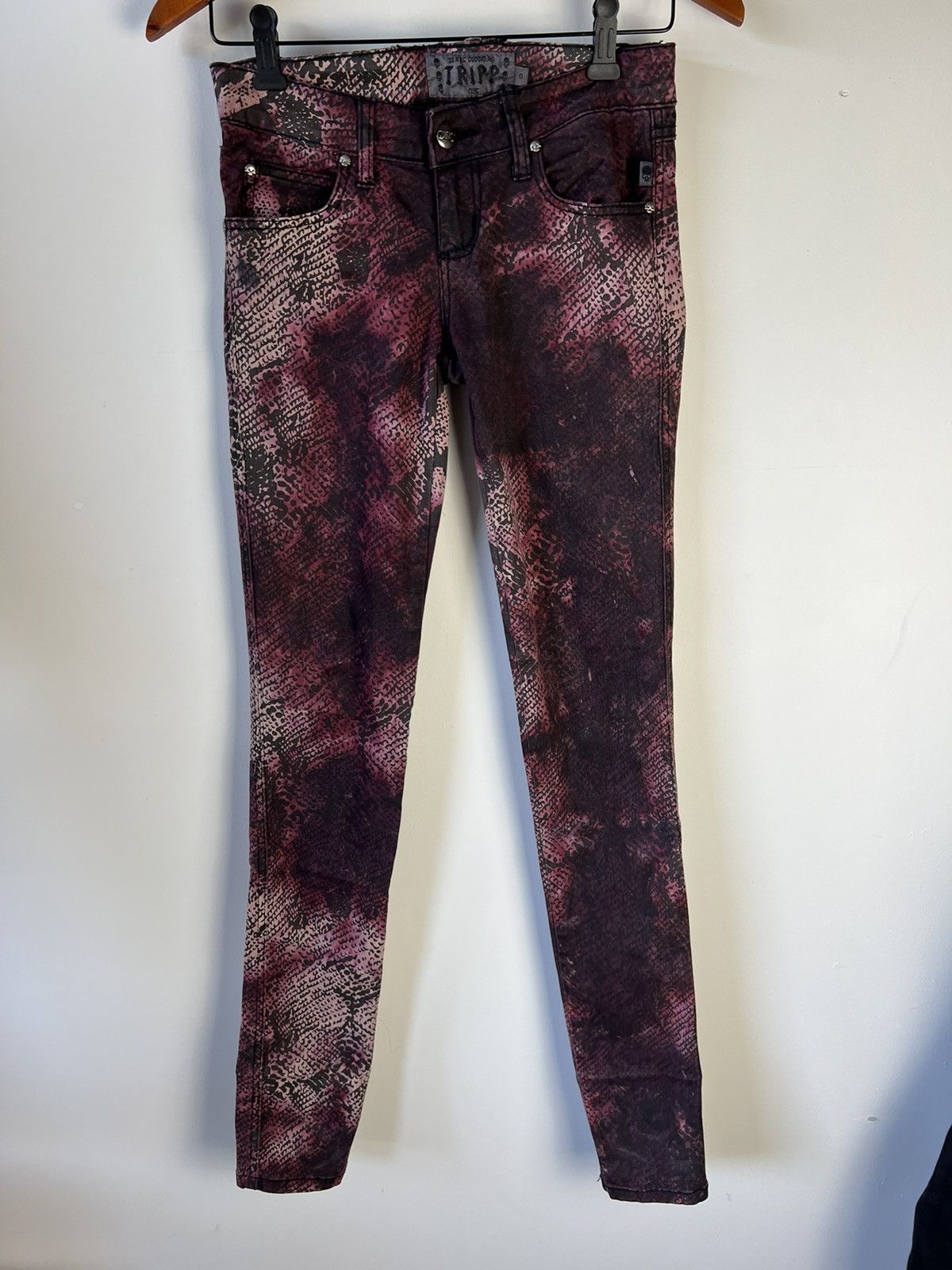 Tripp Nyc Vintage Womens Tripp Nyc Skinny Snakeskin Pants Grailed