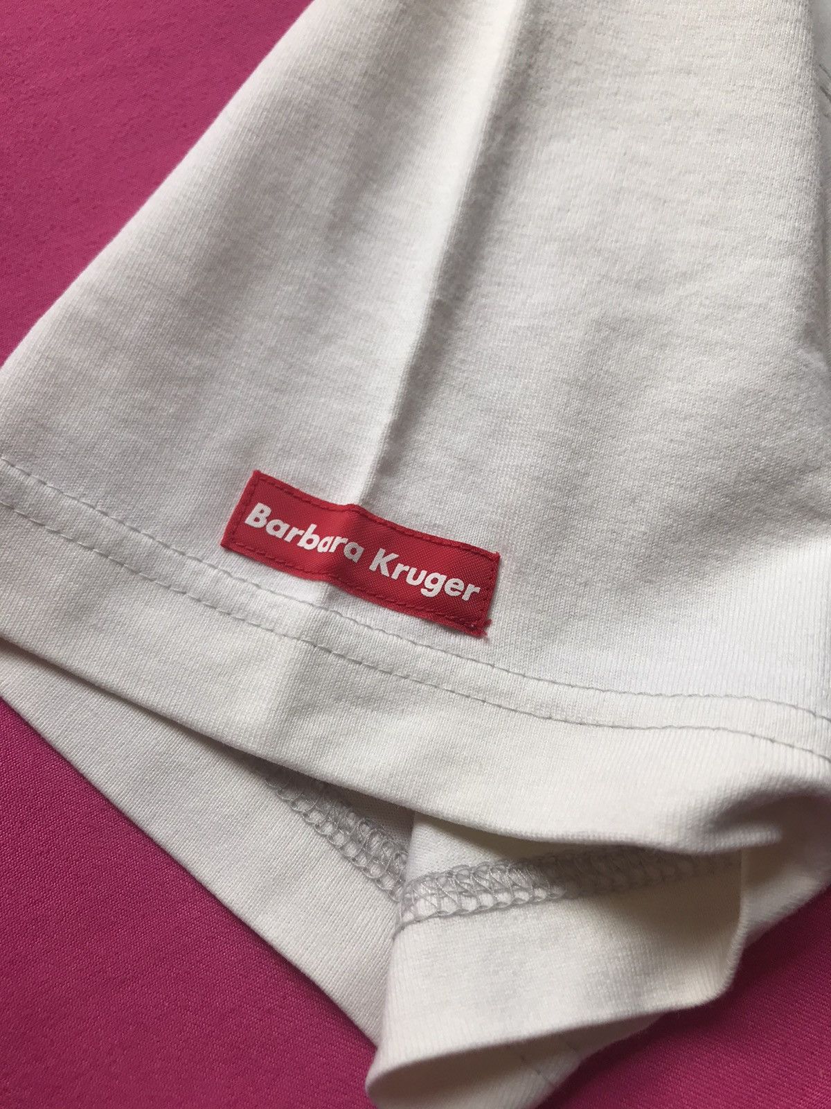 Barbara Kruger Vintage white tee Size US M / EU 48-50 / 2 - 4 Thumbnail