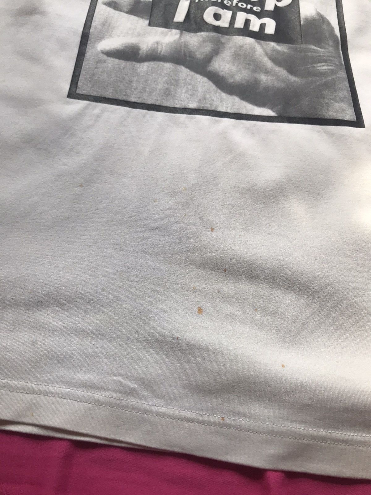 Barbara Kruger Vintage white tee Size US M / EU 48-50 / 2 - 2 Thumbnail