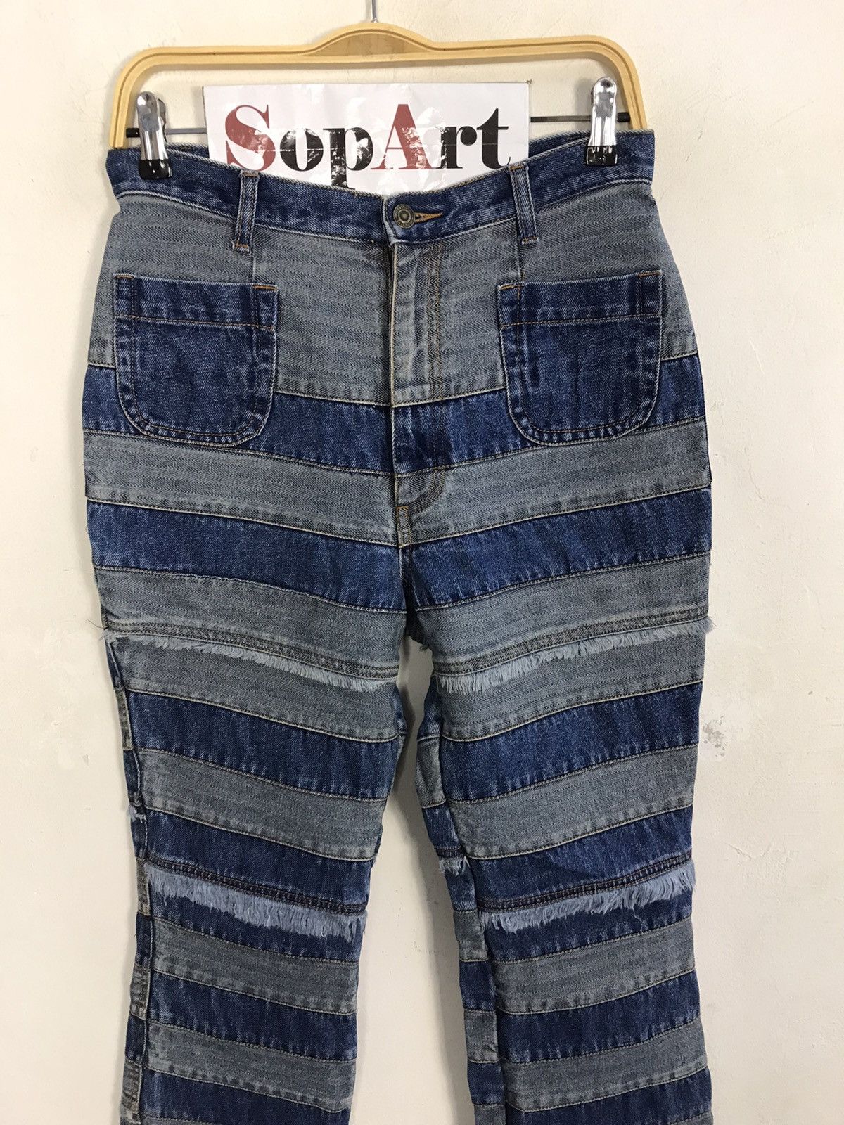 Japanese Brand × Vintage Vintage Livre Claire Street Fashion Jeans Design Size US 29 - 3 Thumbnail